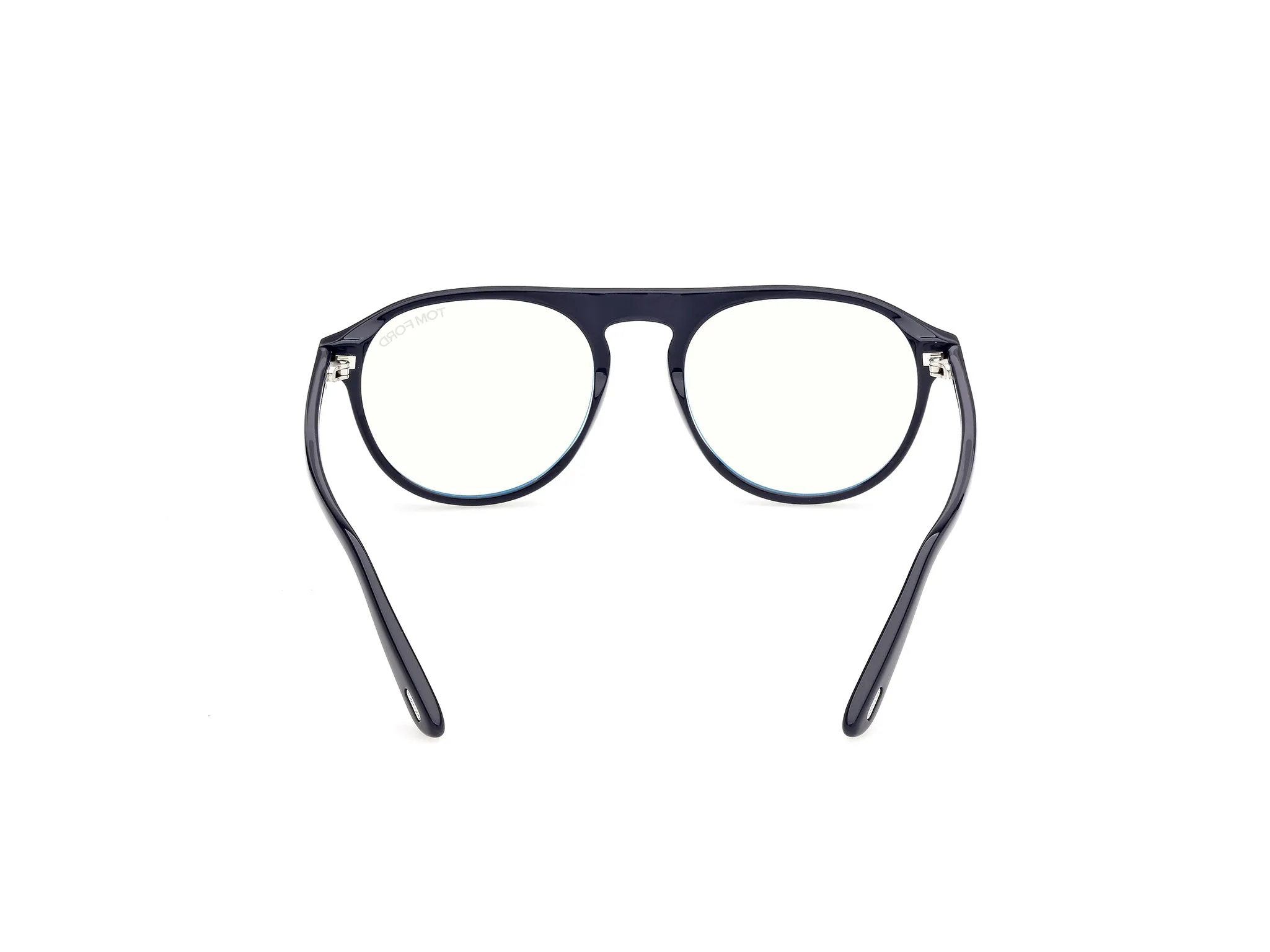 TOM FORD FT6118-B 90 Montature da vista Acetato Blu Pilot Normale - immagine 4