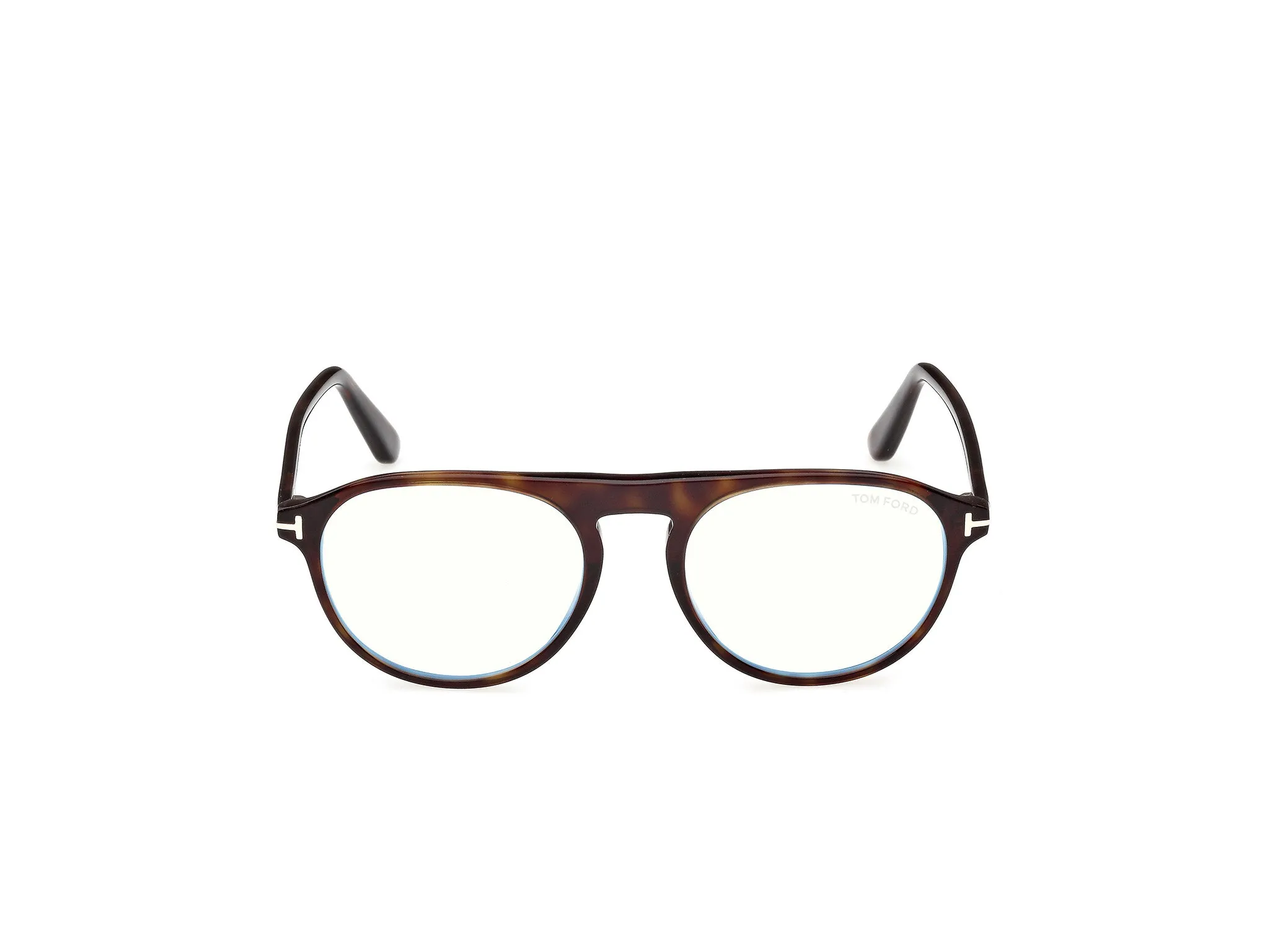 TOM FORD FT6118-B 52 Montature da vista Acetato Havana Pilot Normale - immagine 2