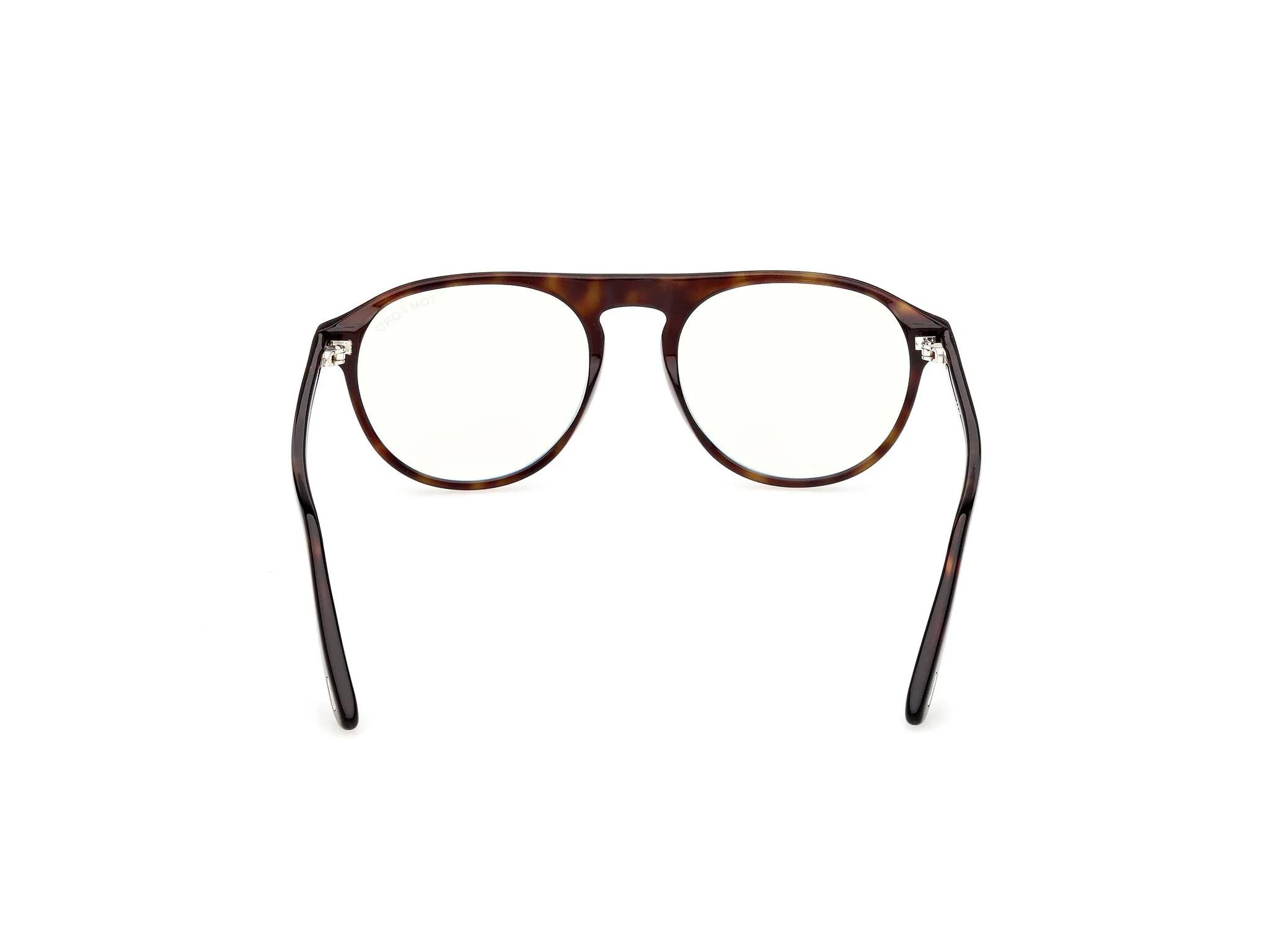 TOM FORD FT6118-B 52 Montature da vista Acetato Havana Pilot Normale - immagine 4