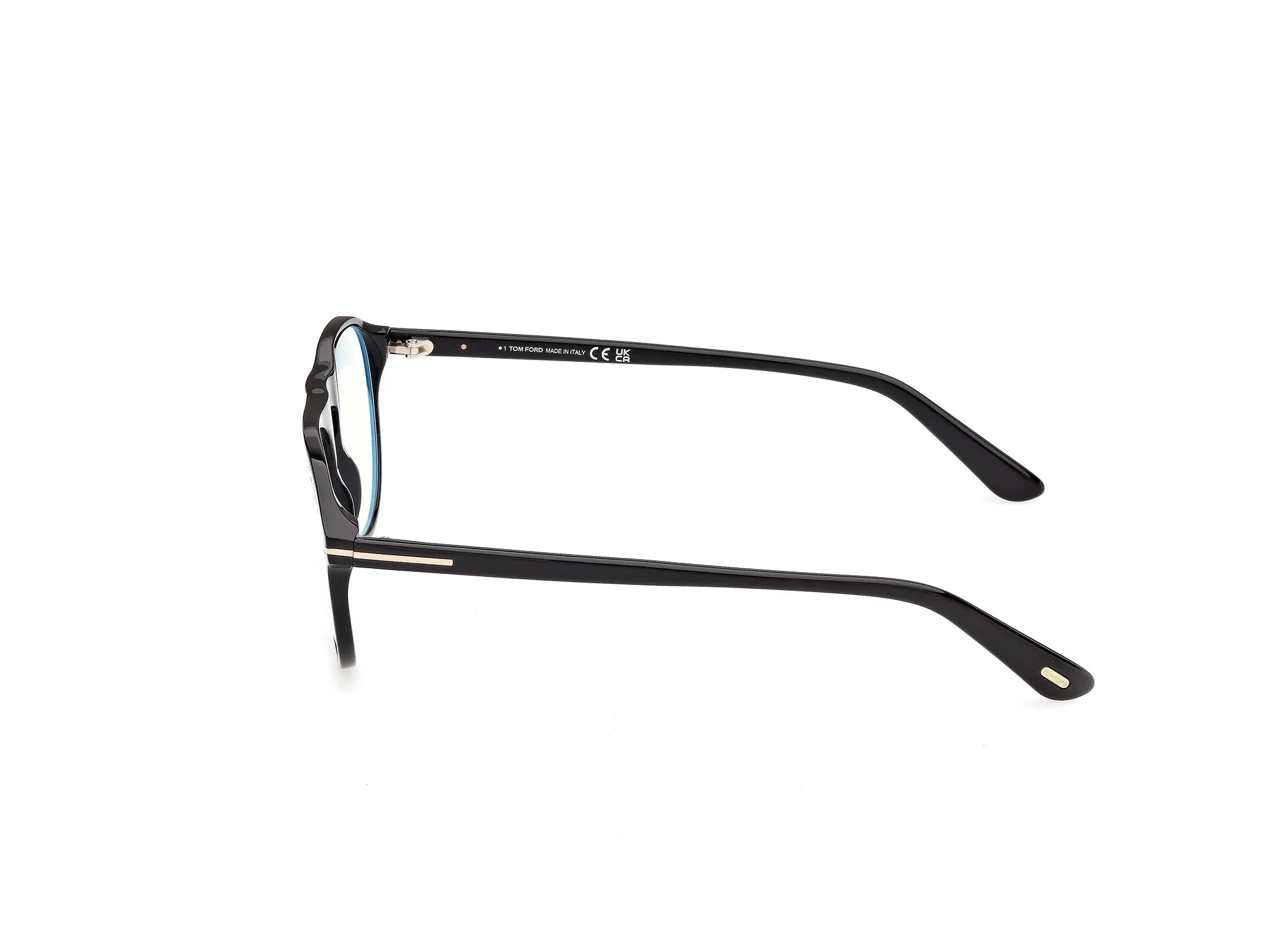 TOM FORD FT6118-B 1 Montature da vista Acetato Nero Pilot Normale - immagine 3