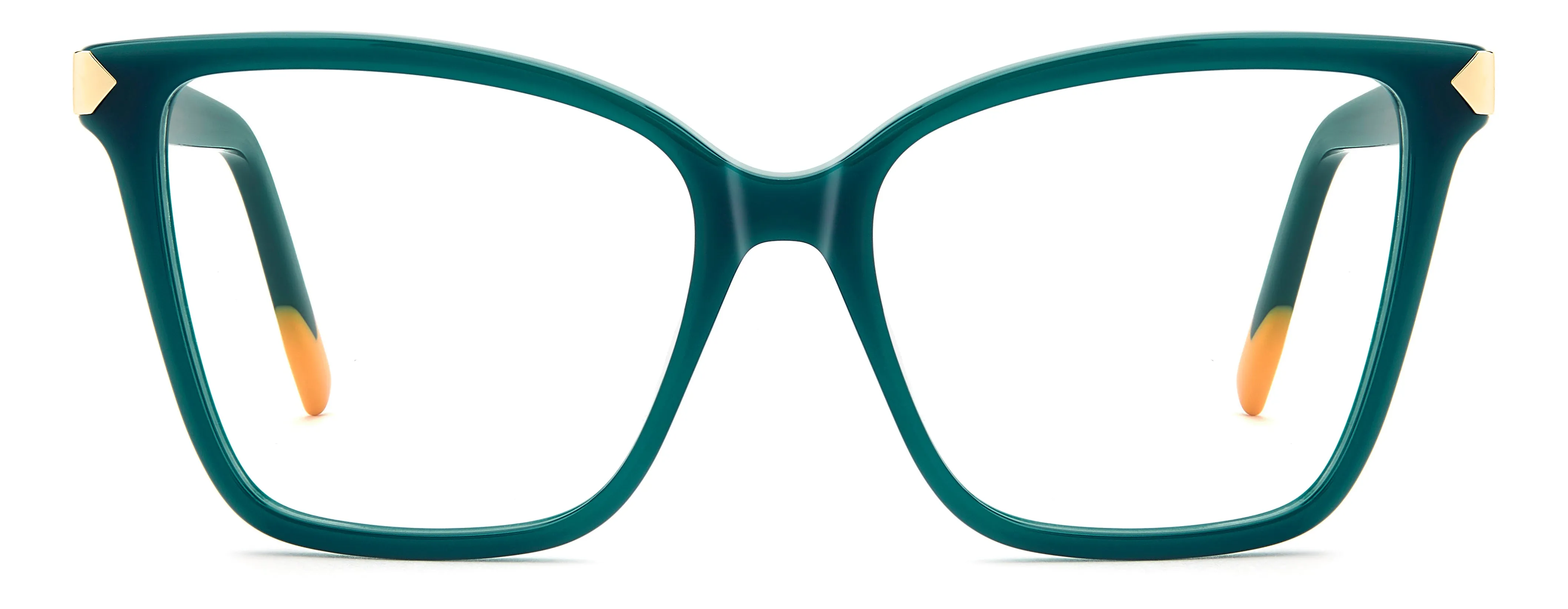 Missoni MIS 0286 ZI9 Montature da vista Acetato Verde Cat Eye Normale - immagine 2