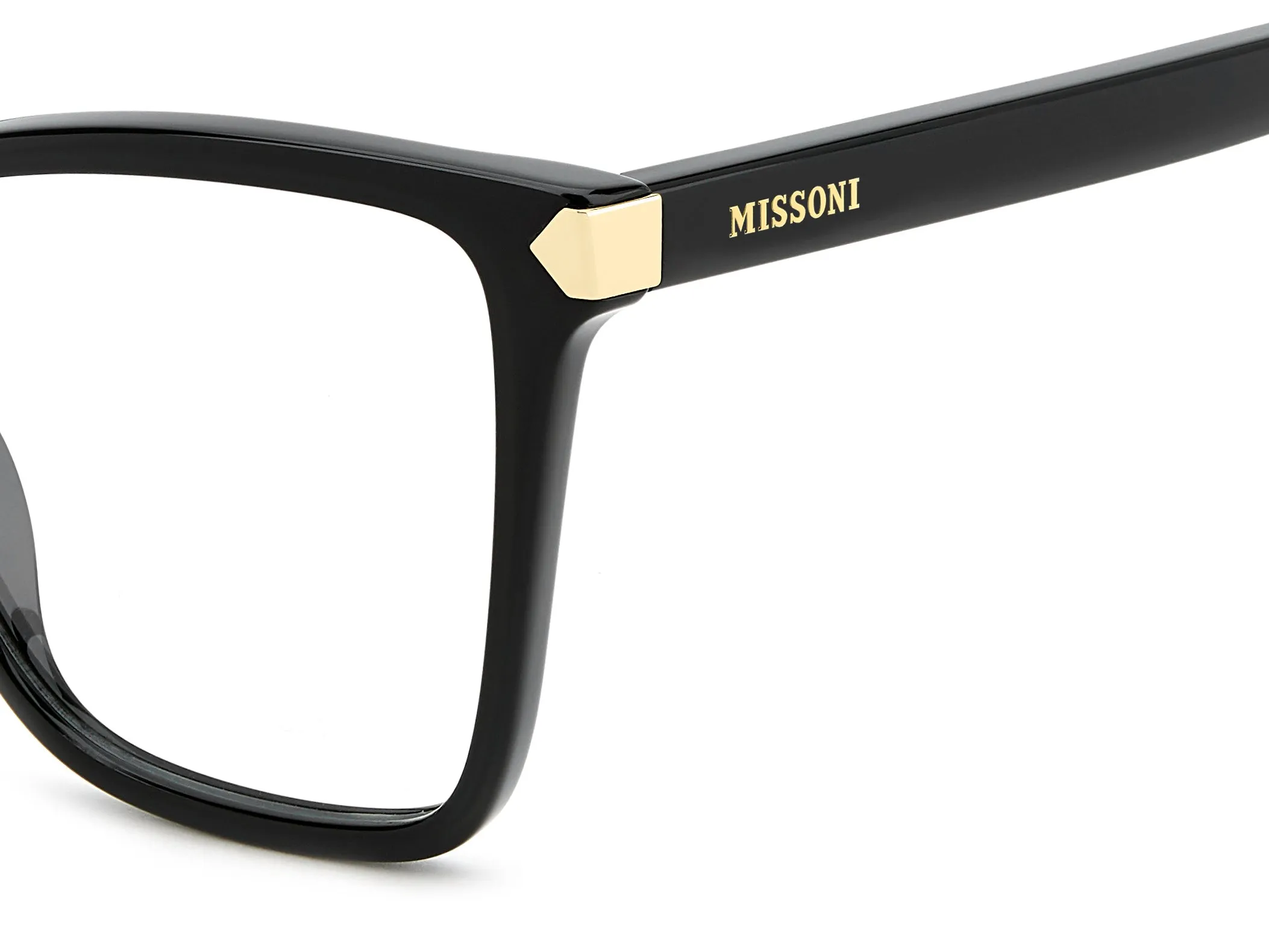 Missoni MIS 0286 807 Montature da vista Acetato Nero Cat Eye Normale - immagine 3