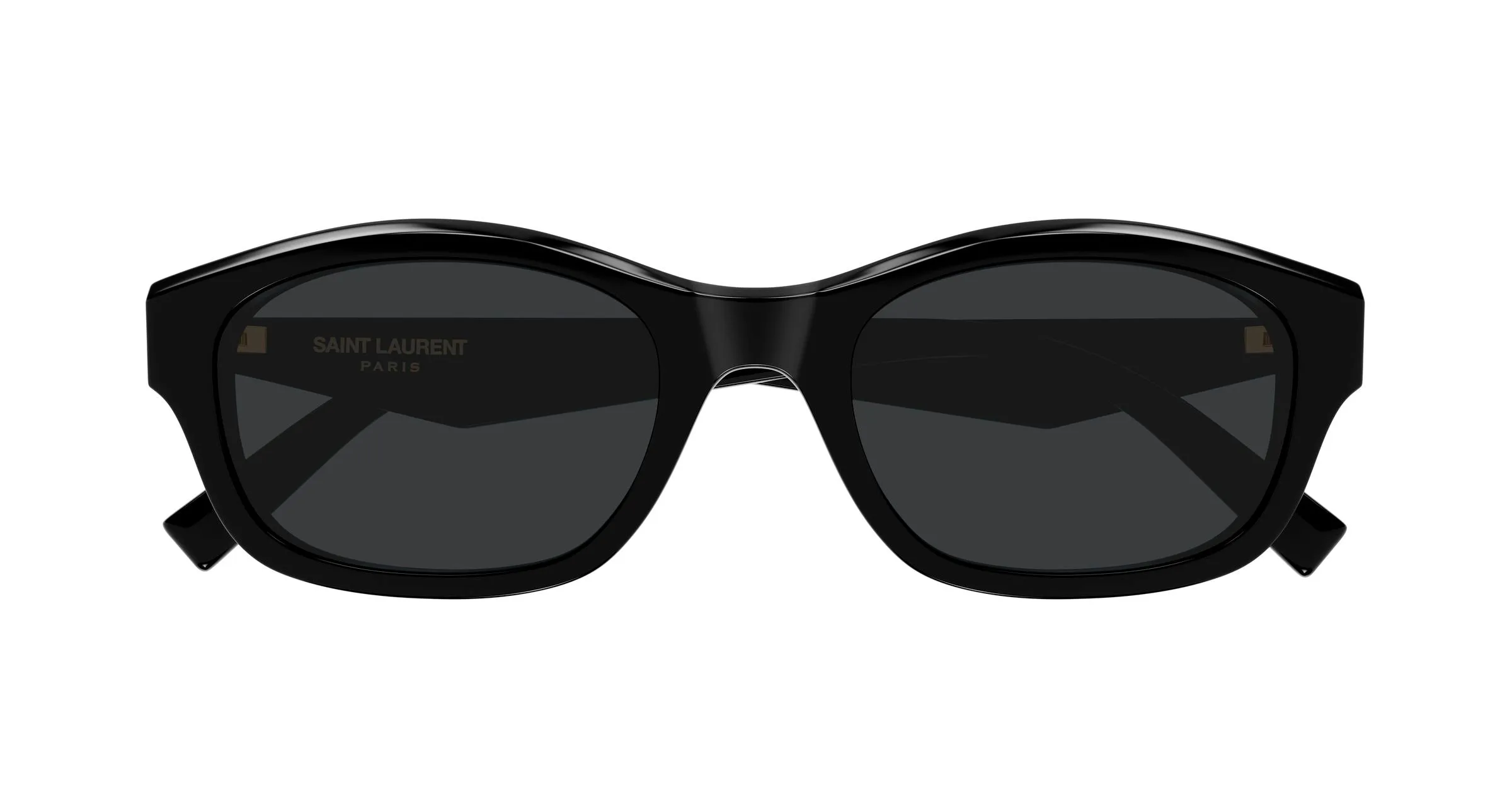 SAINT LAURENT SL M172 001 Occhiali da sole Acetato Nero Nero Squadrata - immagine 2