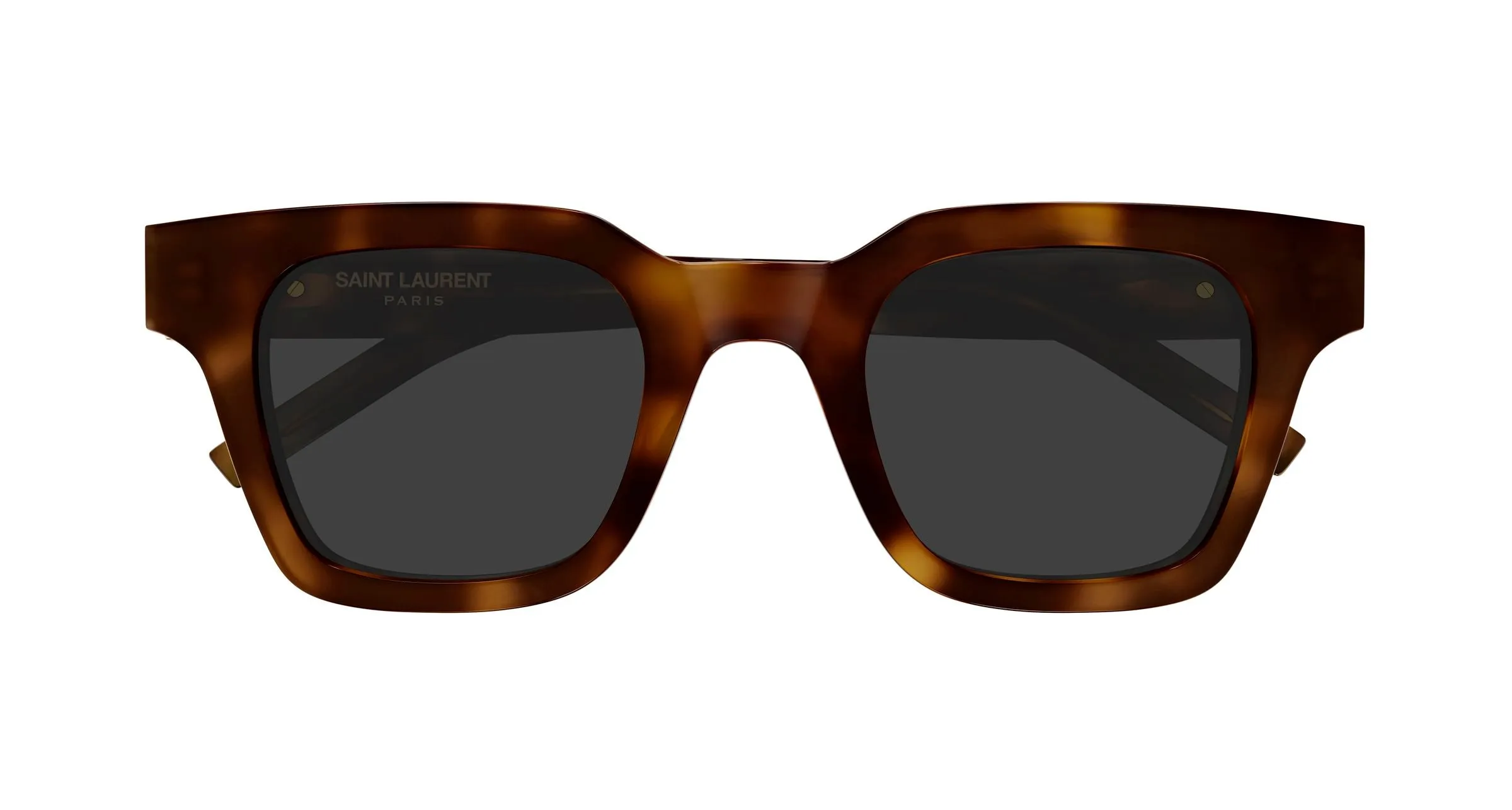 SAINT LAURENT SL M157 003 Occhiali da sole Acetato Havana Grigio Squadrata - immagine 2