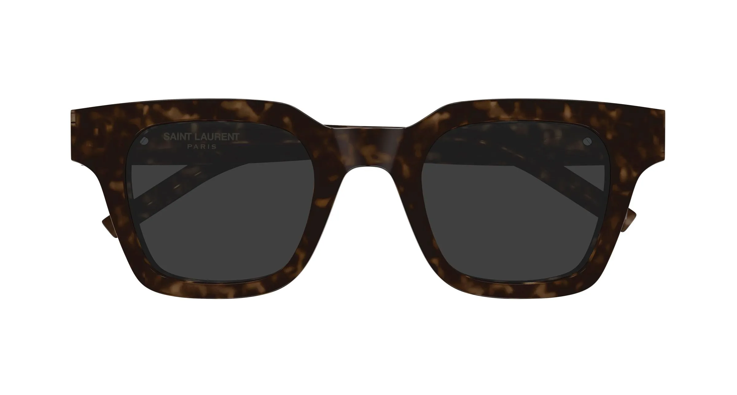 SAINT LAURENT SL M157 002 Occhiali da sole Acetato Havana Grigio Squadrata - immagine 2