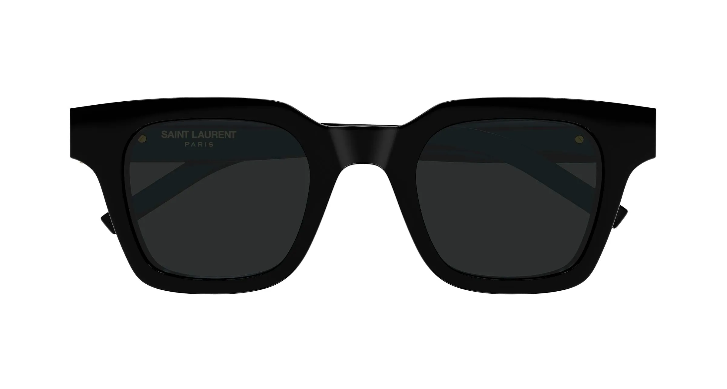 SAINT LAURENT SL M157 001 Occhiali da sole Acetato Nero Nero Squadrata - immagine 2