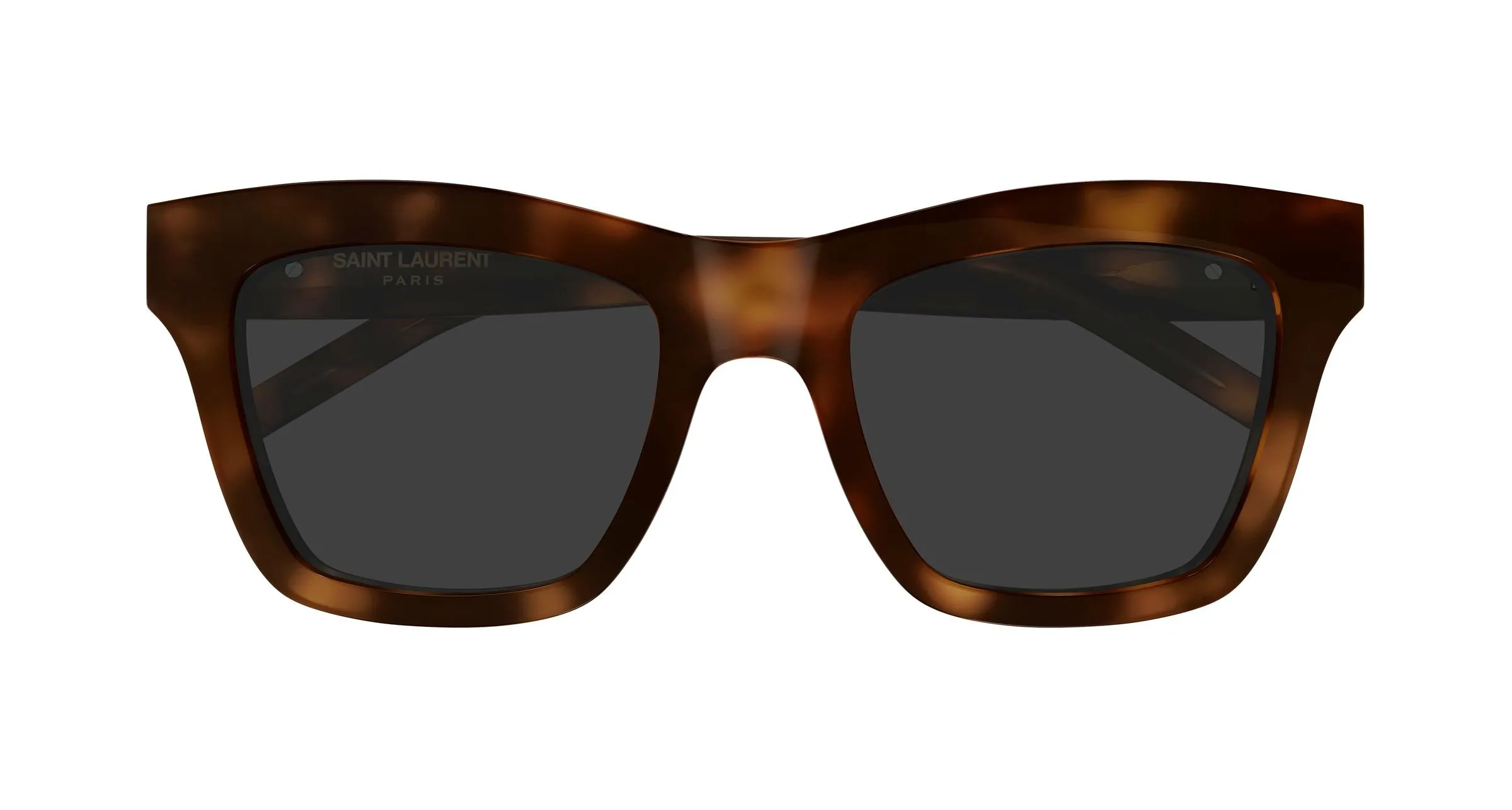 SAINT LAURENT SL M156 003 Occhiali da sole Acetato Havana Grigio Cat Eye - immagine 2
