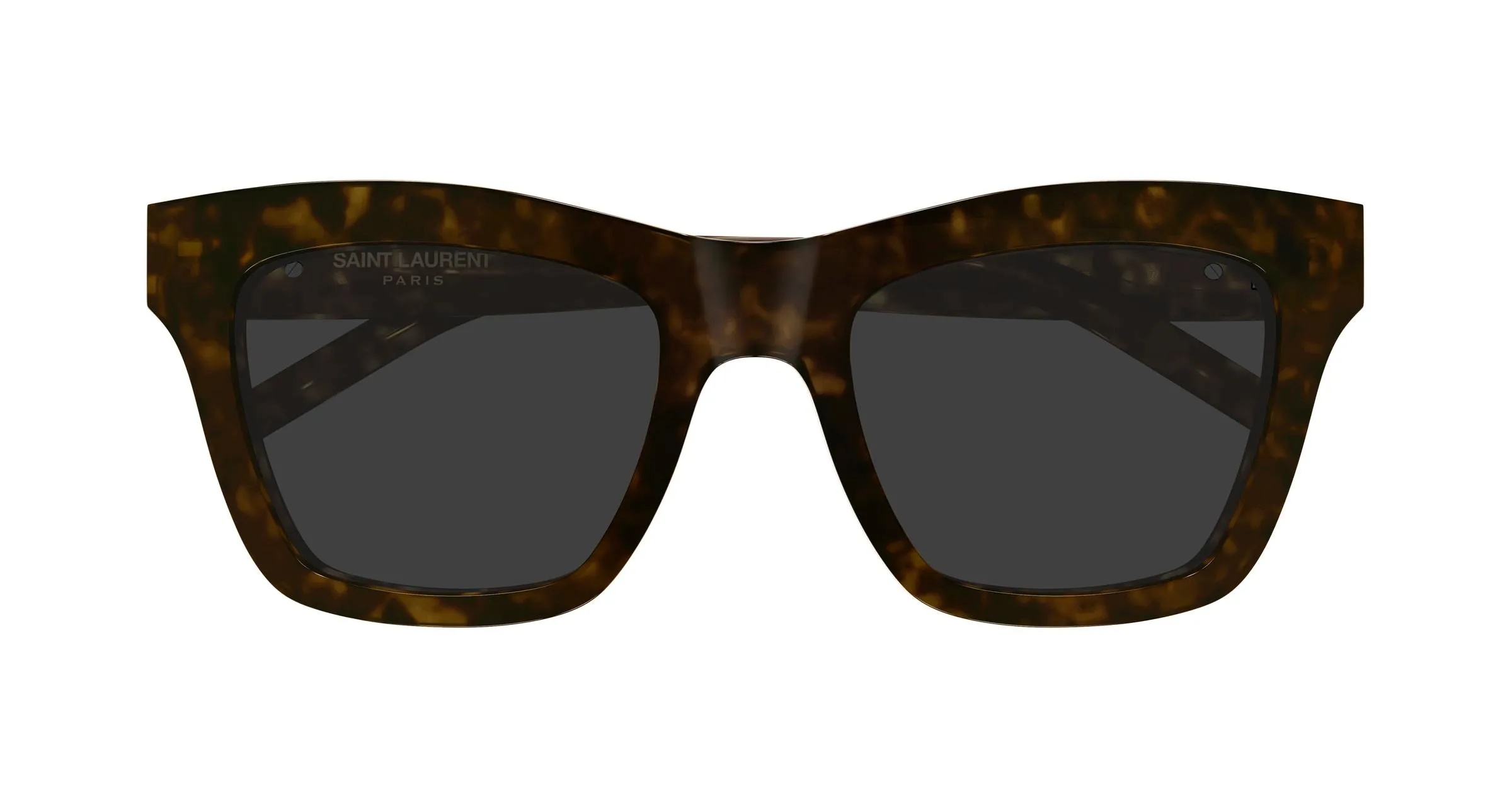 SAINT LAURENT SL M156 002 Occhiali da sole Acetato Havana Grigio Cat Eye - immagine 2