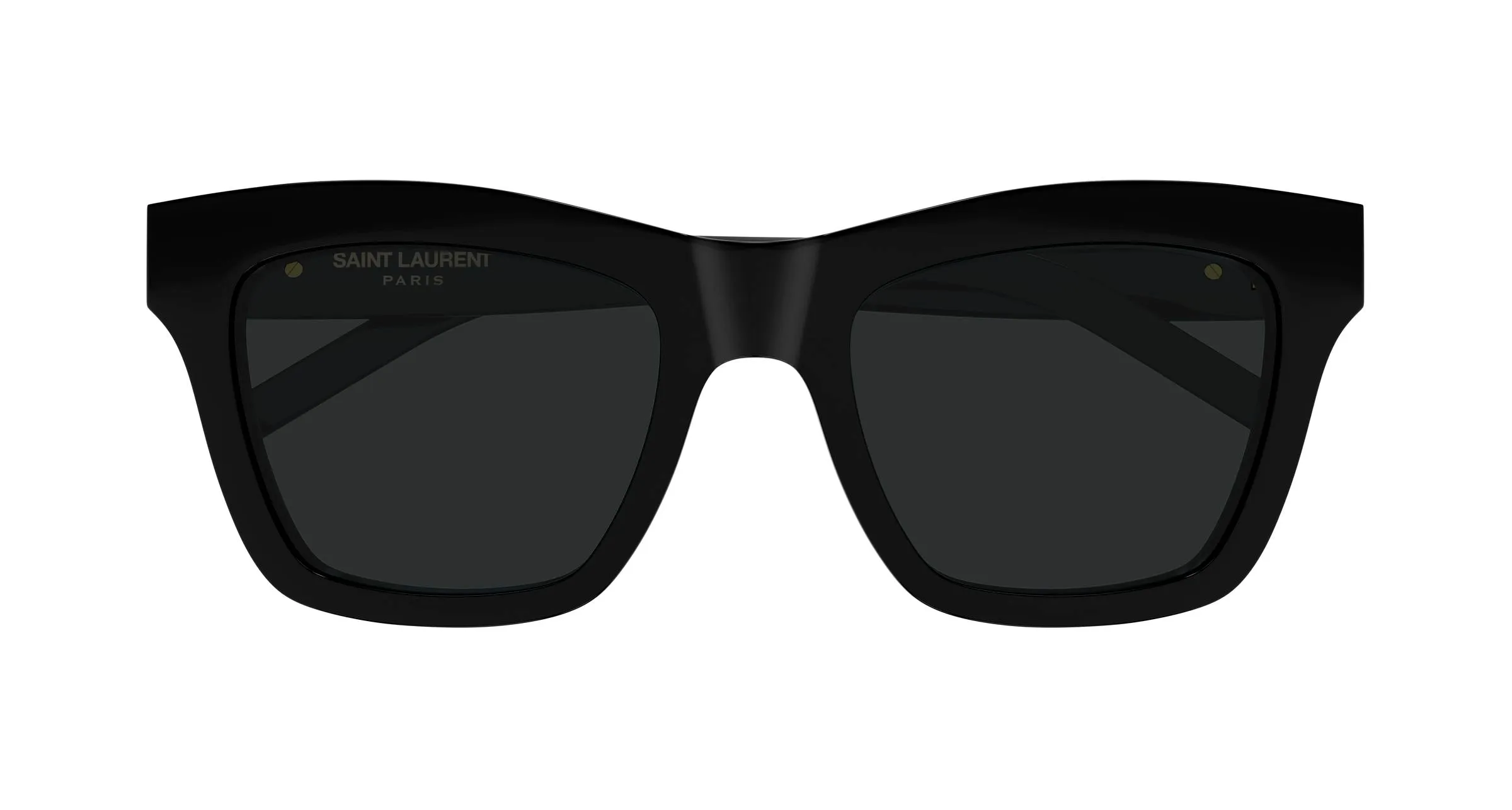 SAINT LAURENT SL M156 001 Occhiali da sole Acetato Nero Nero Cat Eye - immagine 2