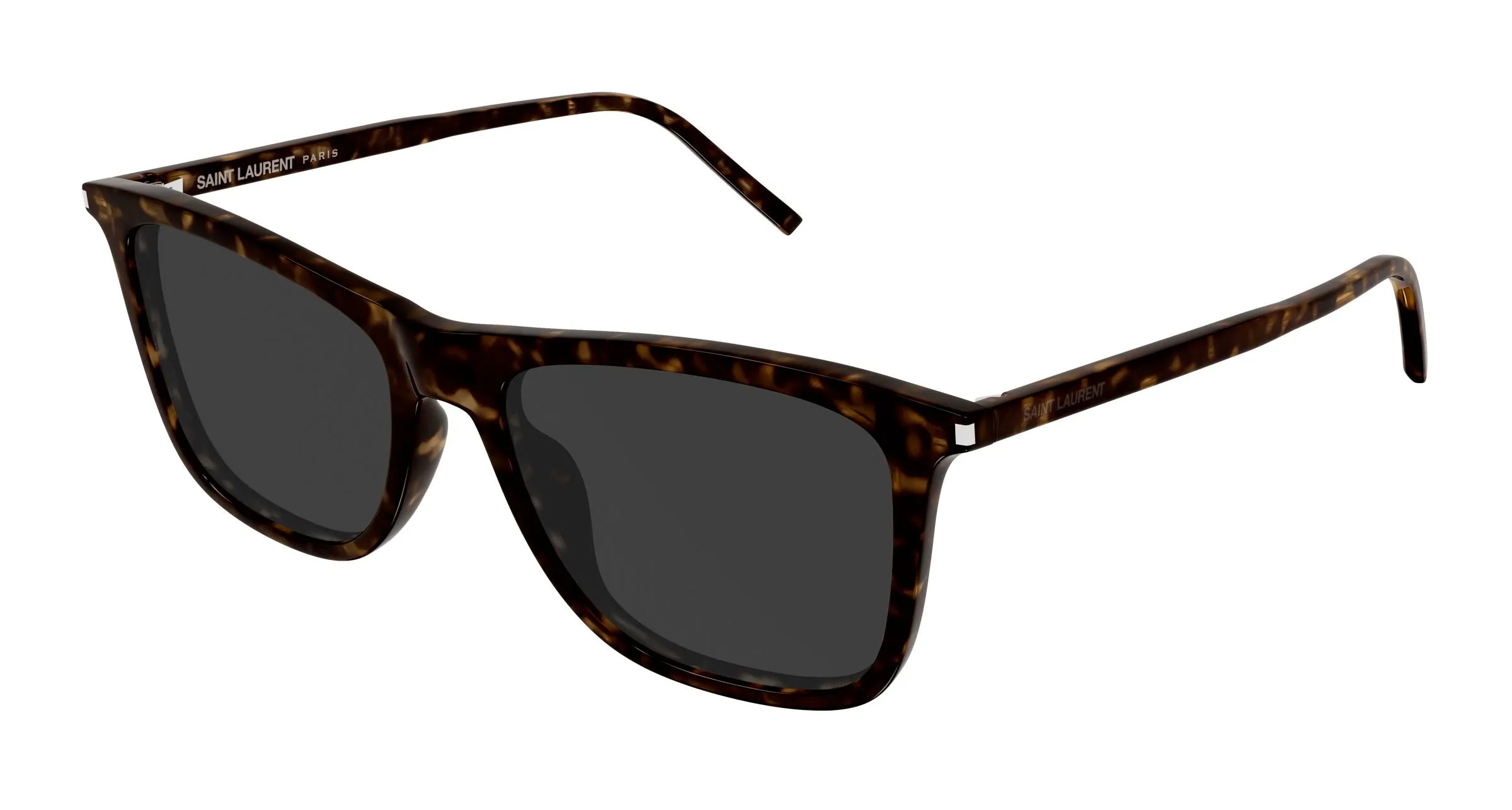 SAINT LAURENT SL 895 002 Occhiali da sole Acetato Havana Grigio Squadrata - immagine 1