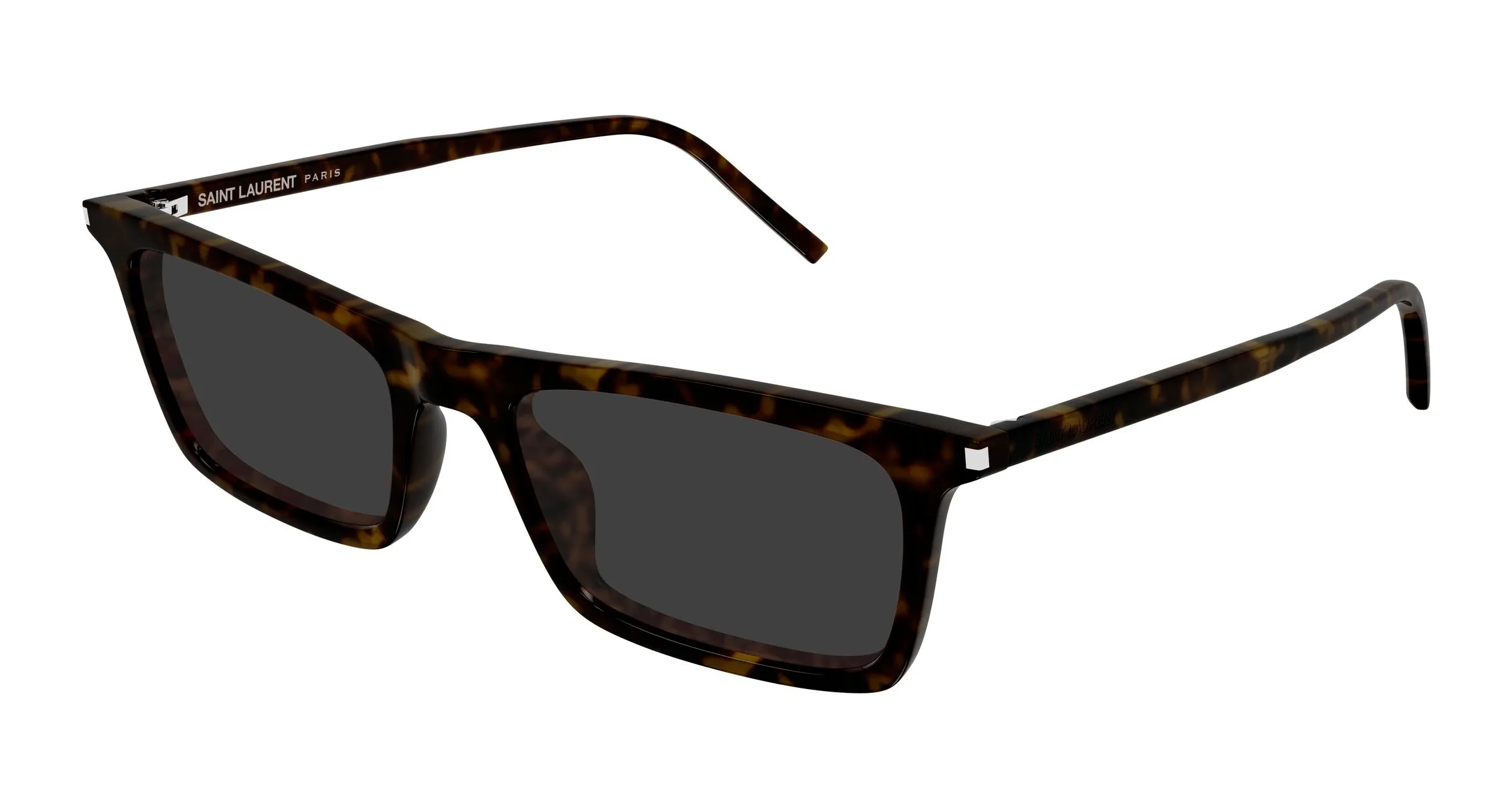 SAINT LAURENT SL 890 BETTY THIN 002 Occhiali da sole Acetato Havana Grigio Squadrata - immagine 1