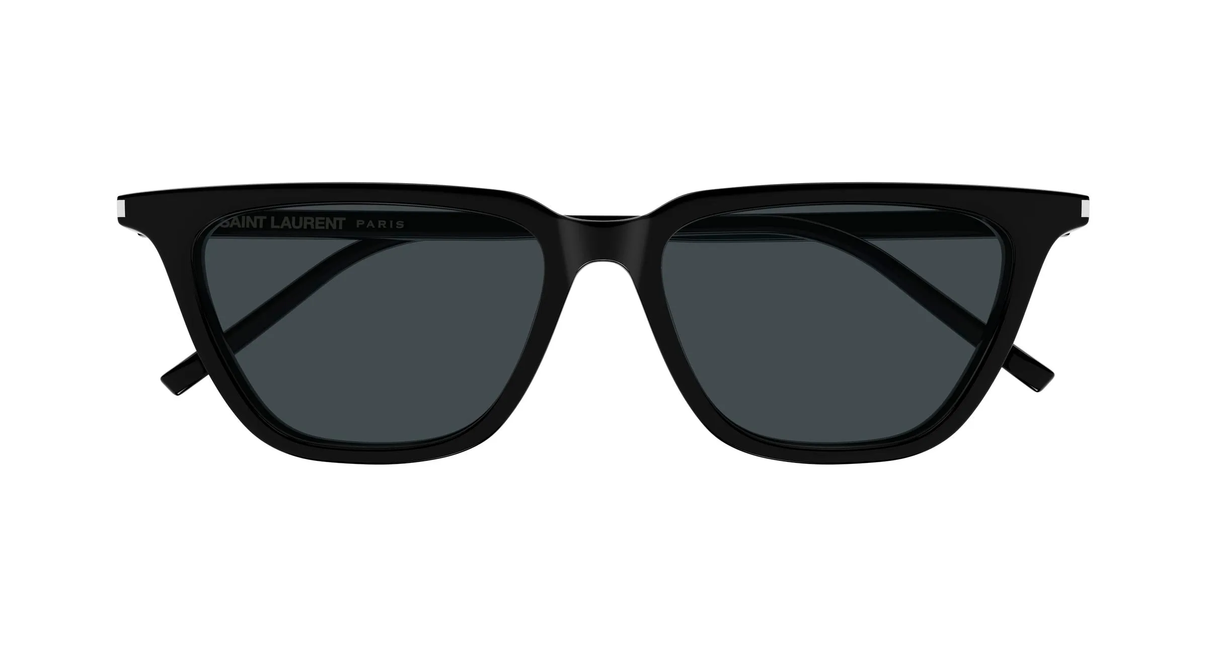 SAINT LAURENT SL 889 SULPICE THIN 001 Occhiali da sole Acetato Nero Nero Cat Eye - immagine 2