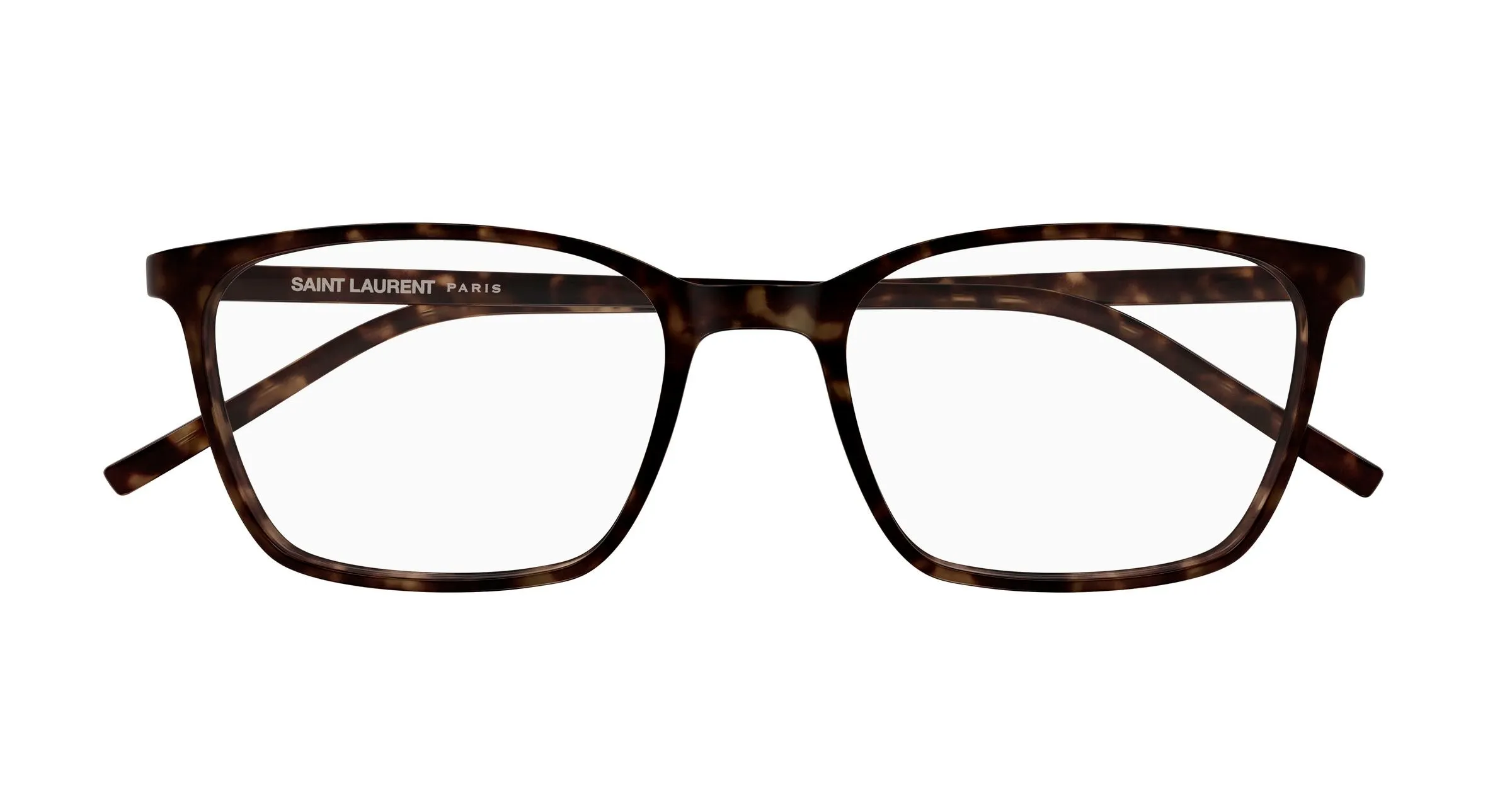 SAINT LAURENT SL 885 002 Montature da vista Bio-iniettato Havana Trasparente Squadrata - immagine 2