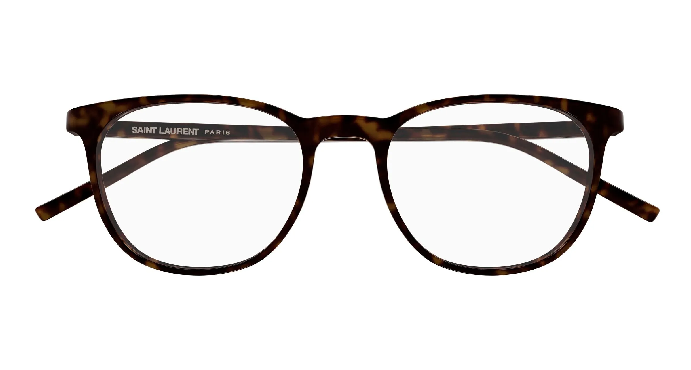 SAINT LAURENT SL 884 002 Montature da vista Bio-iniettato Havana Trasparente Rotonda - immagine 2