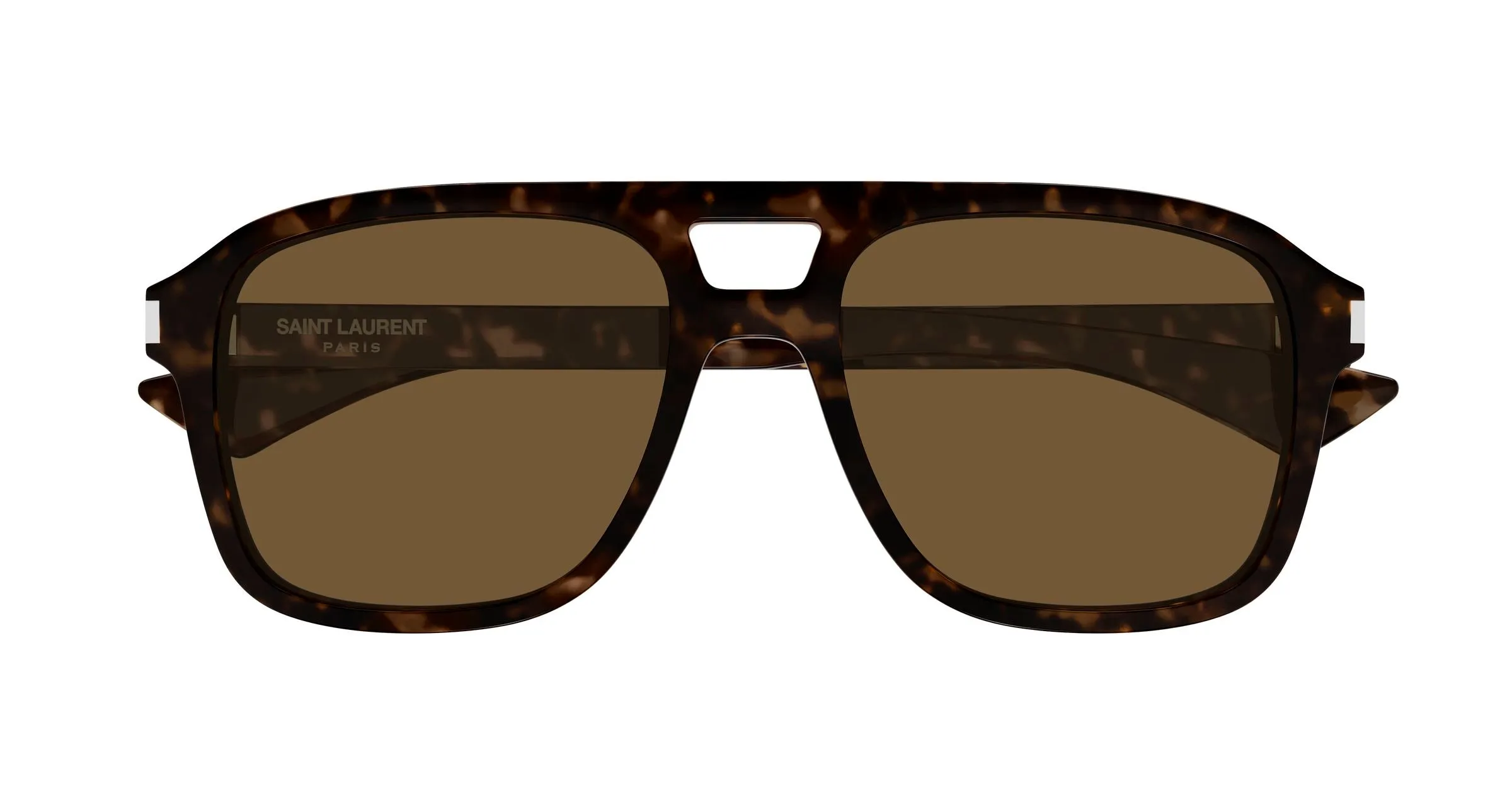 SAINT LAURENT SL 881 006 Occhiali da sole Acetato Havana Marrone Pilot - immagine 2