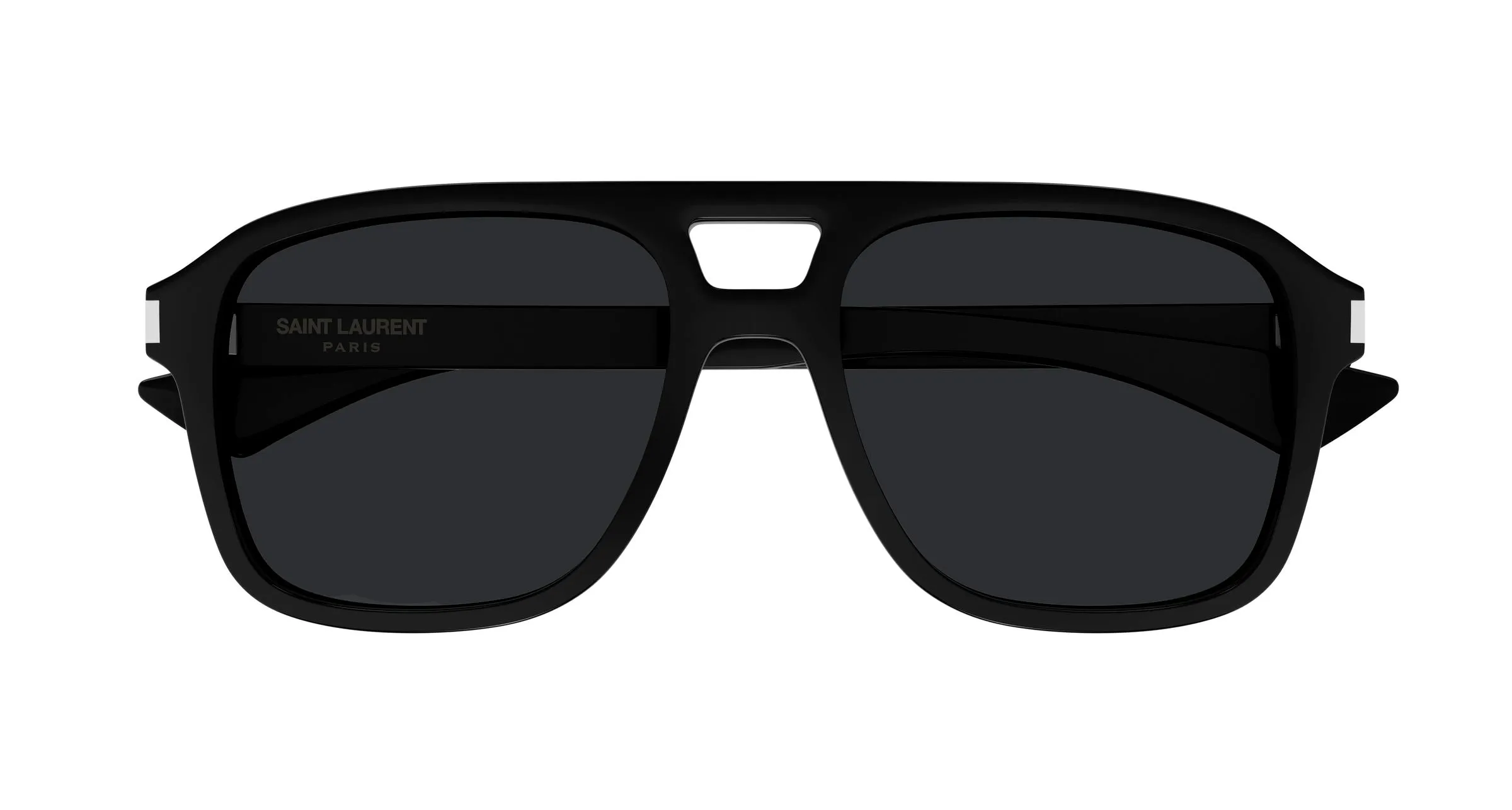 SAINT LAURENT SL 881 001 Occhiali da sole Acetato Nero Nero Pilot - immagine 2