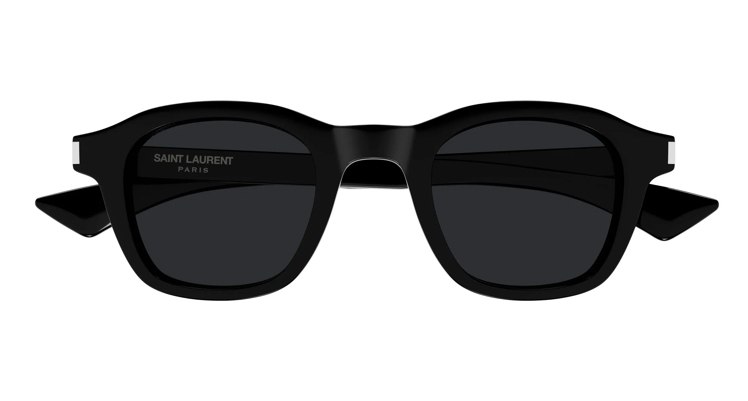 SAINT LAURENT SL 880 001 Occhiali da sole Acetato Nero Nero Rotonda - immagine 2