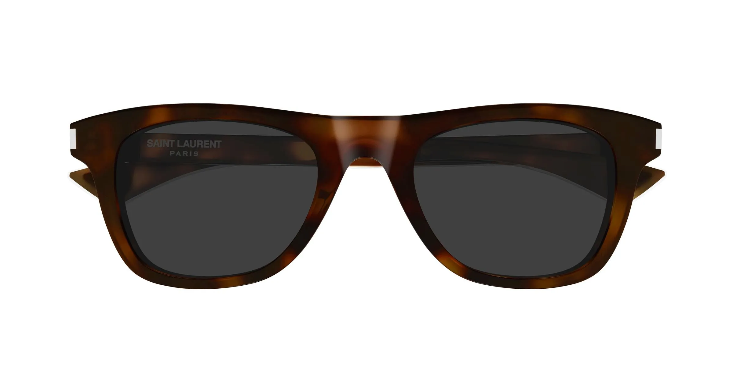 SAINT LAURENT SL 879 003 Occhiali da sole Acetato Havana Grigio Squadrata - immagine 2