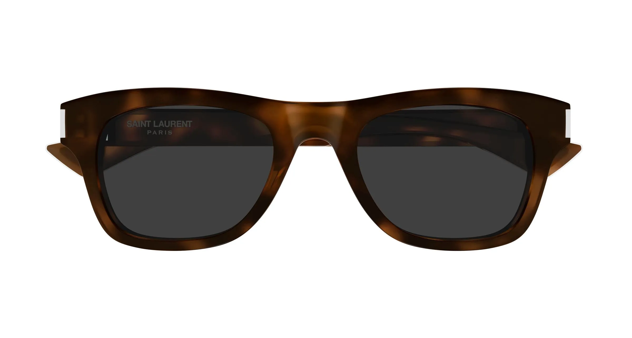 SAINT LAURENT SL 877 003 Occhiali da sole Acetato Havana Grigio Squadrata - immagine 2