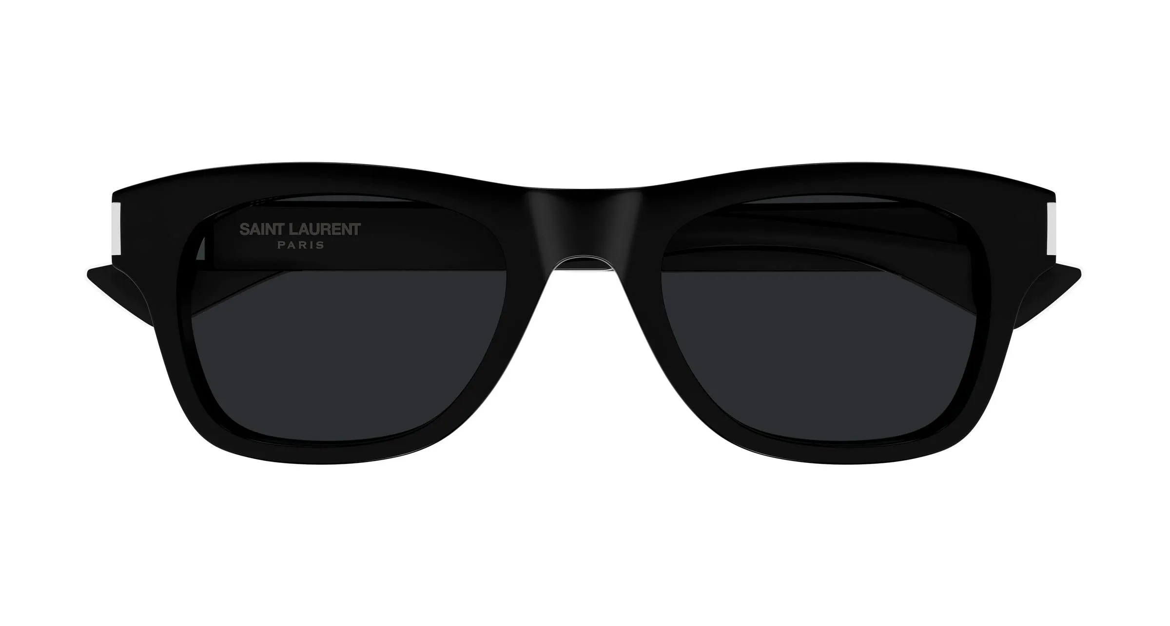 SAINT LAURENT SL 877 001 Occhiali da sole Acetato Nero Nero Squadrata - immagine 2