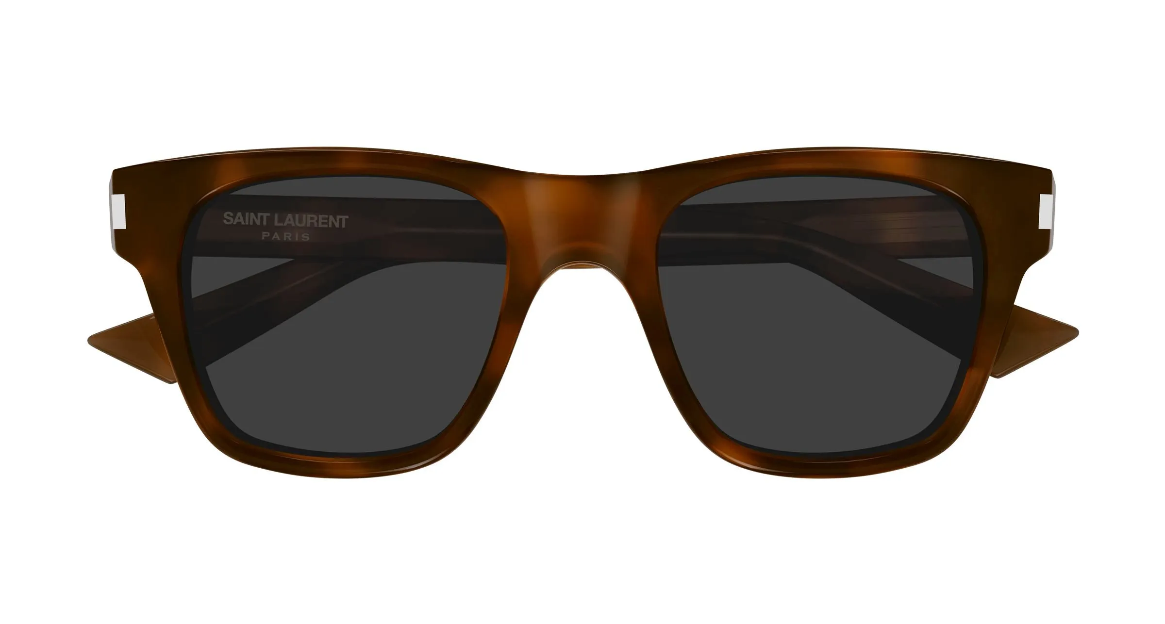 SAINT LAURENT SL 875 003 Occhiali da sole Acetato Havana Grigio Squadrata - immagine 2