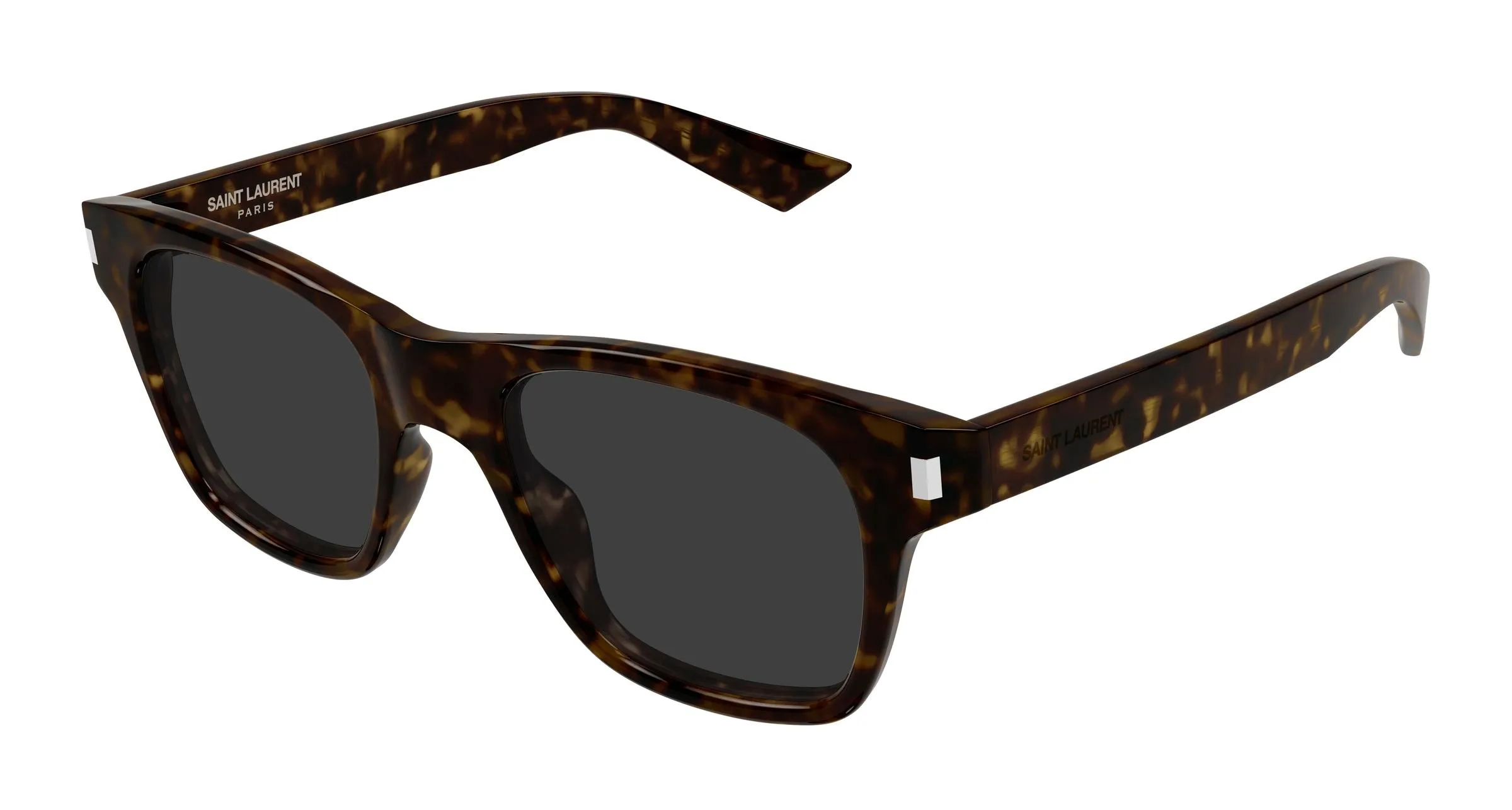 SAINT LAURENT SL 875 002 Occhiali da sole Acetato Havana Grigio Squadrata - immagine 1