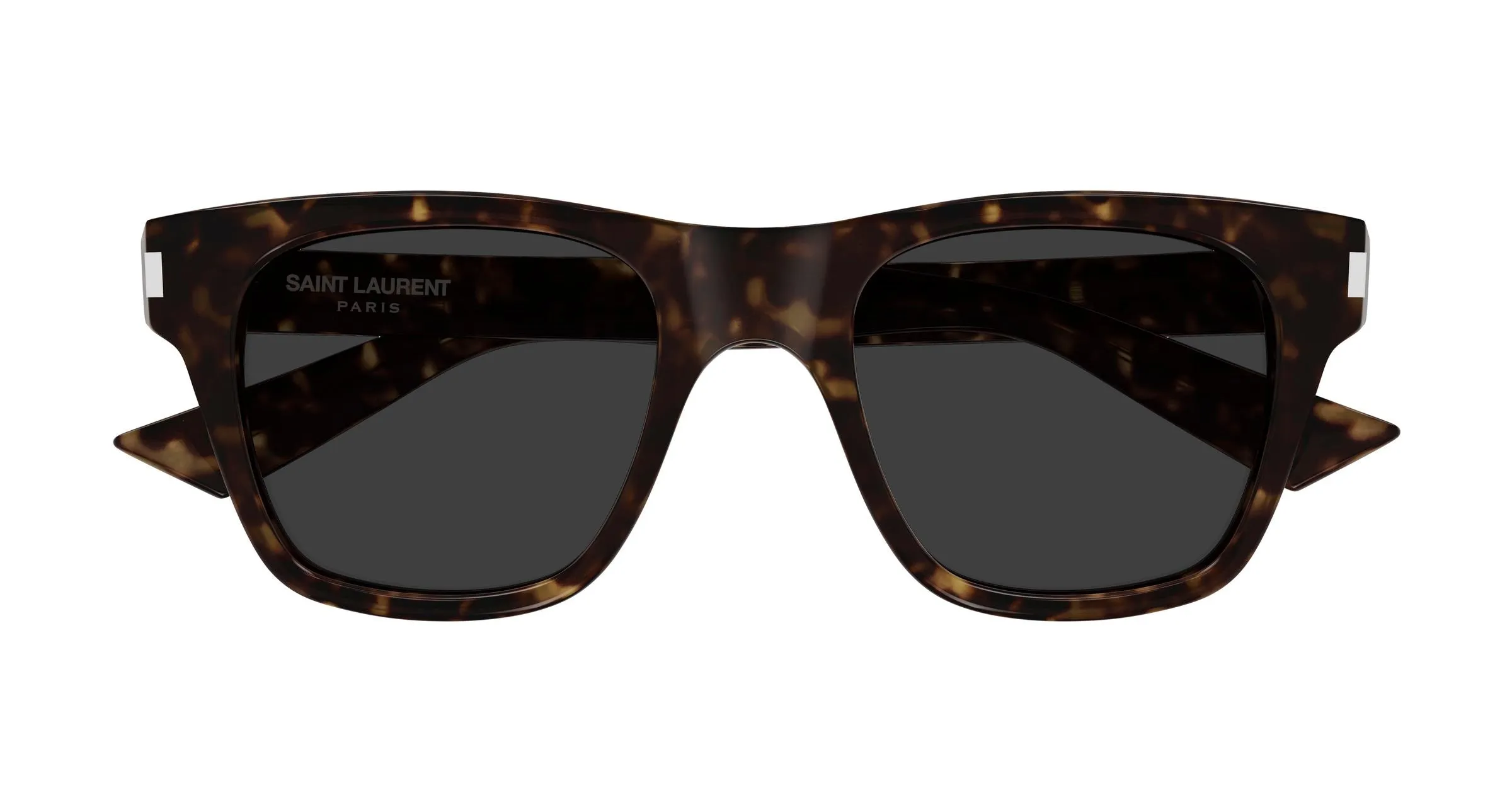 SAINT LAURENT SL 875 002 Occhiali da sole Acetato Havana Grigio Squadrata - immagine 2