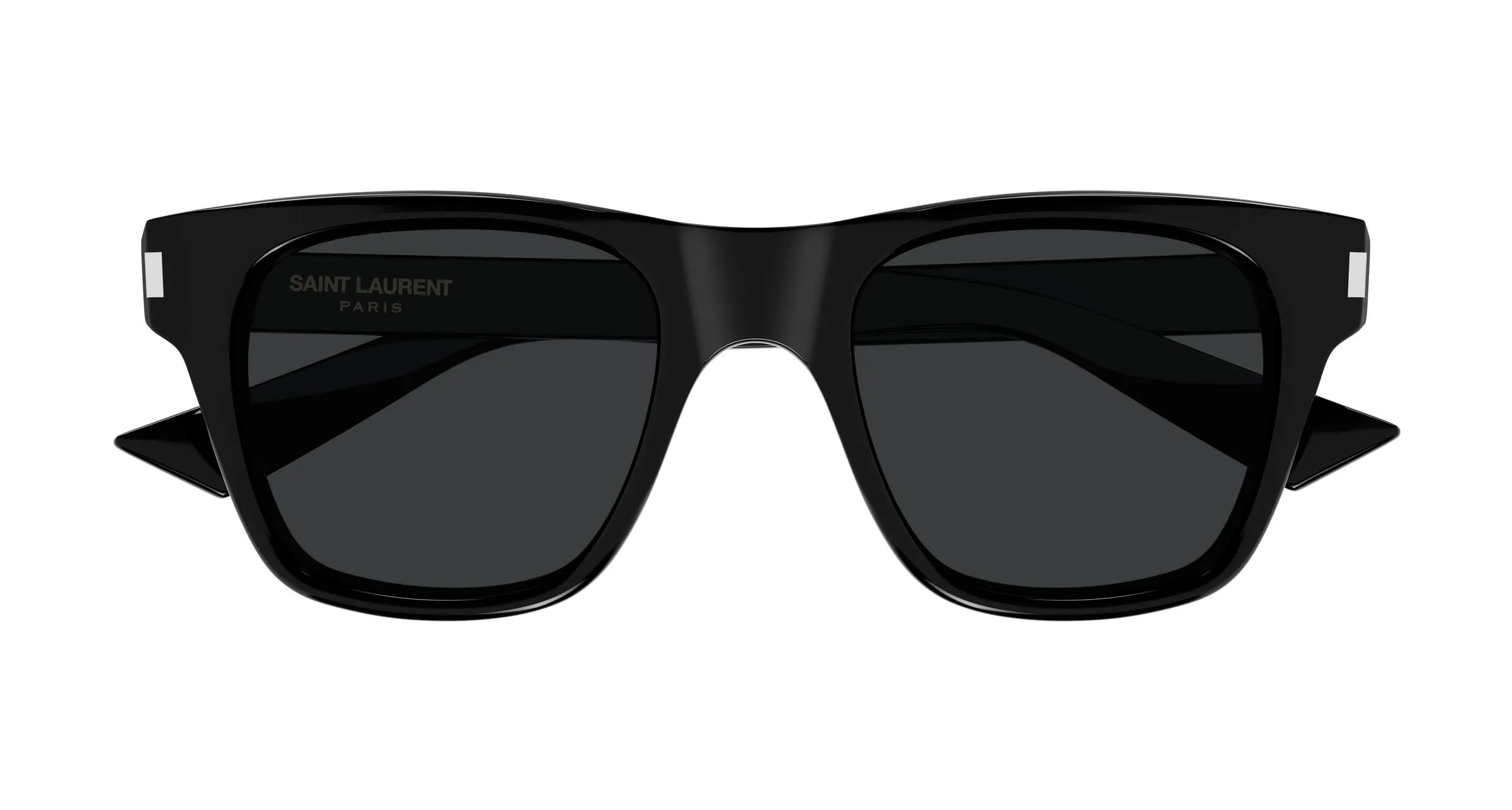 SAINT LAURENT SL 875 001 Occhiali da sole Acetato Nero Nero Squadrata - immagine 2
