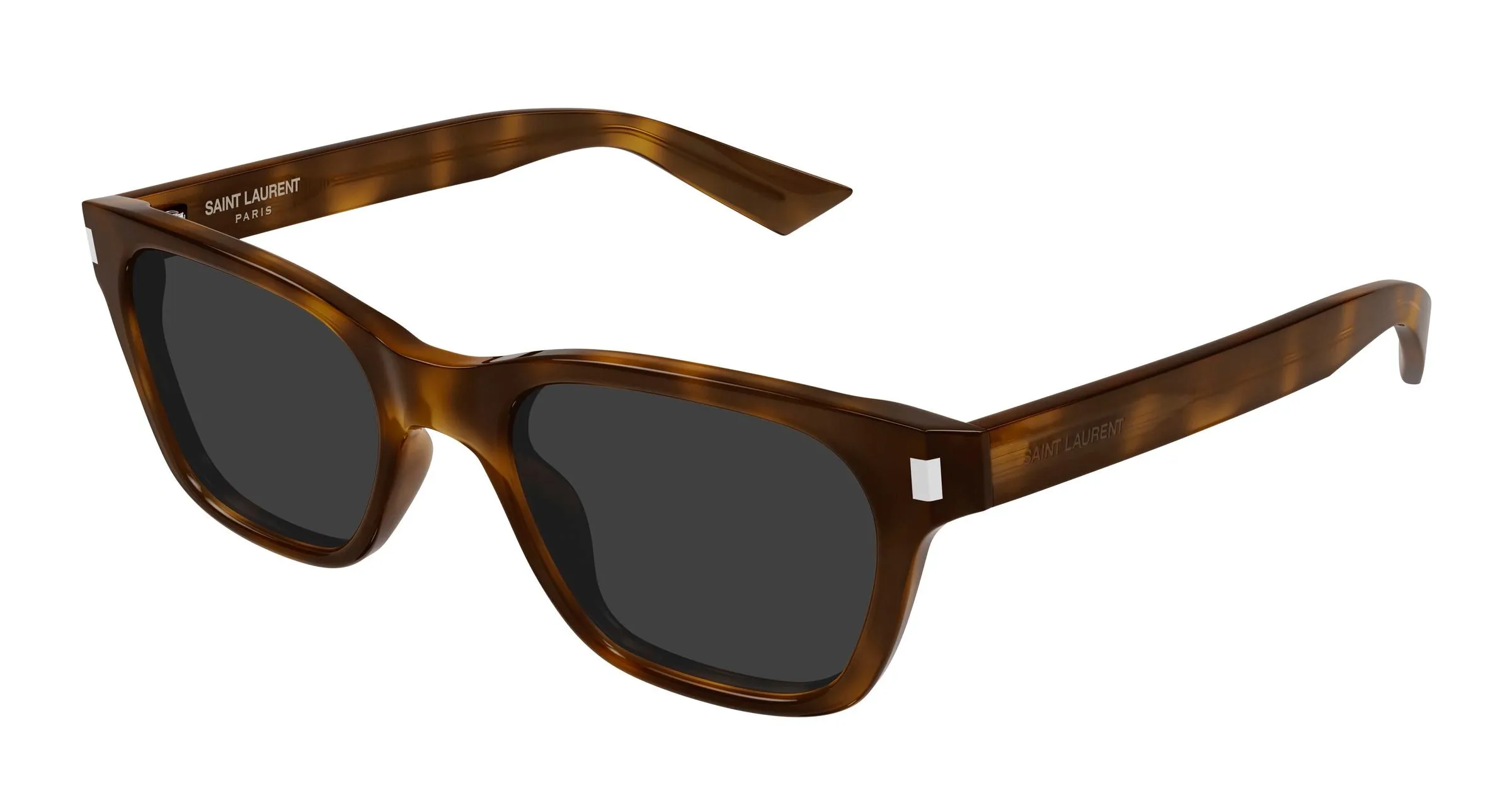 SAINT LAURENT SL 874 003 Occhiali da sole Acetato Havana Grigio Squadrata - immagine 1