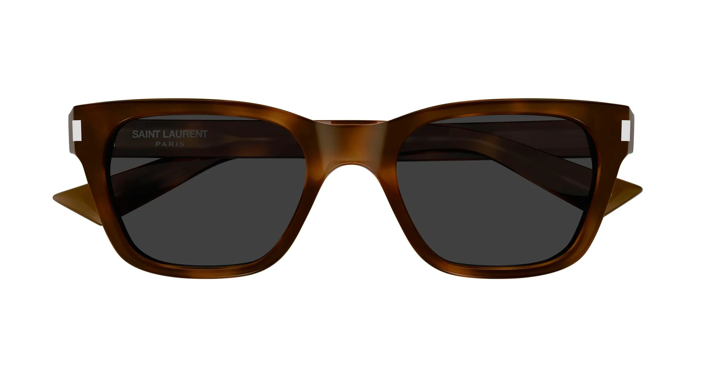 SAINT LAURENT SL 874 003 Occhiali da sole Acetato Havana Grigio Squadrata - immagine 2