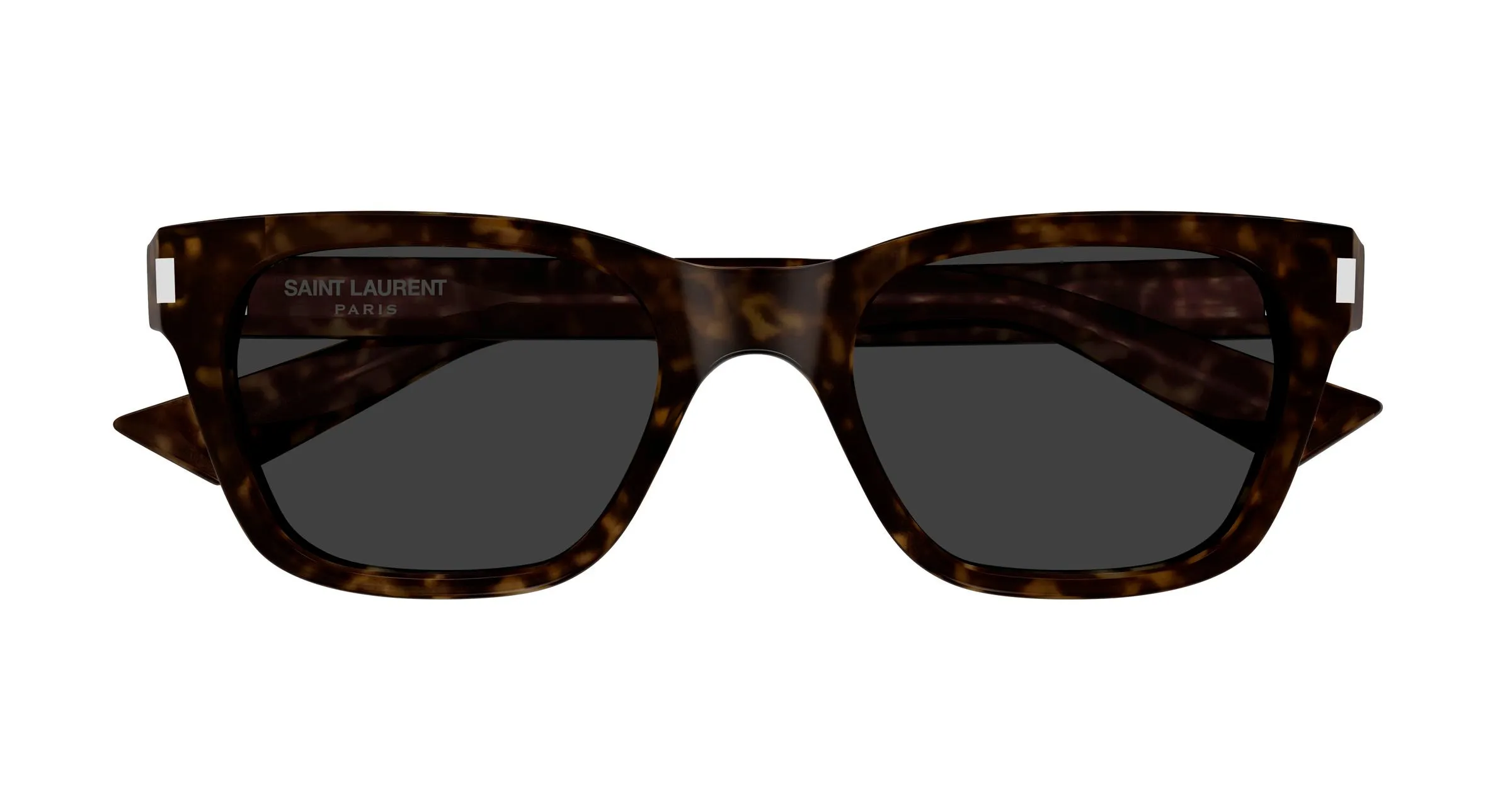 SAINT LAURENT SL 874 002 Occhiali da sole Acetato Havana Grigio Squadrata - immagine 2