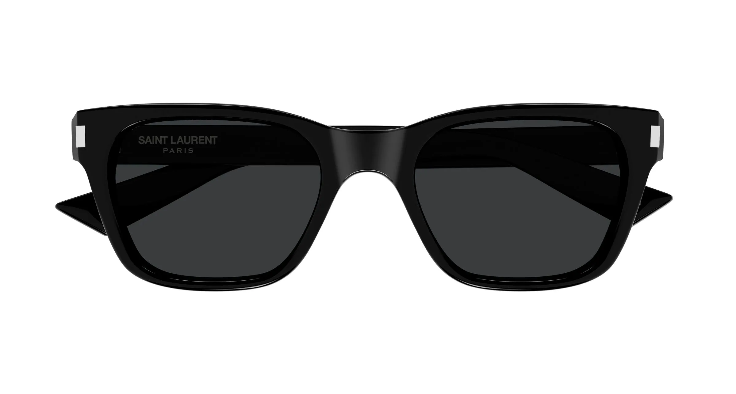 SAINT LAURENT SL 874 001 Occhiali da sole Acetato Nero Nero Squadrata - immagine 2