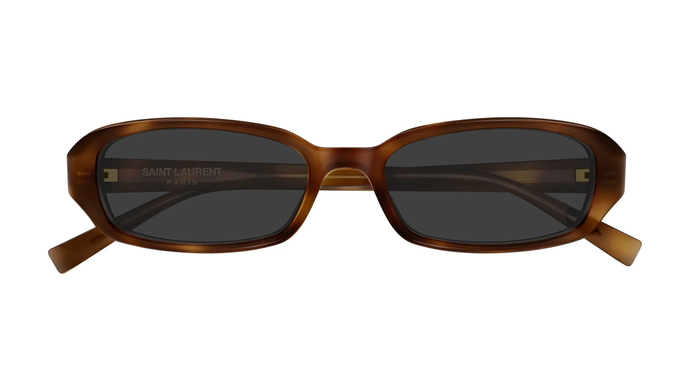 SAINT LAURENT SL 872 ERIN 004 Occhiali da sole Acetato Havana Grigio Rotonda - immagine 2