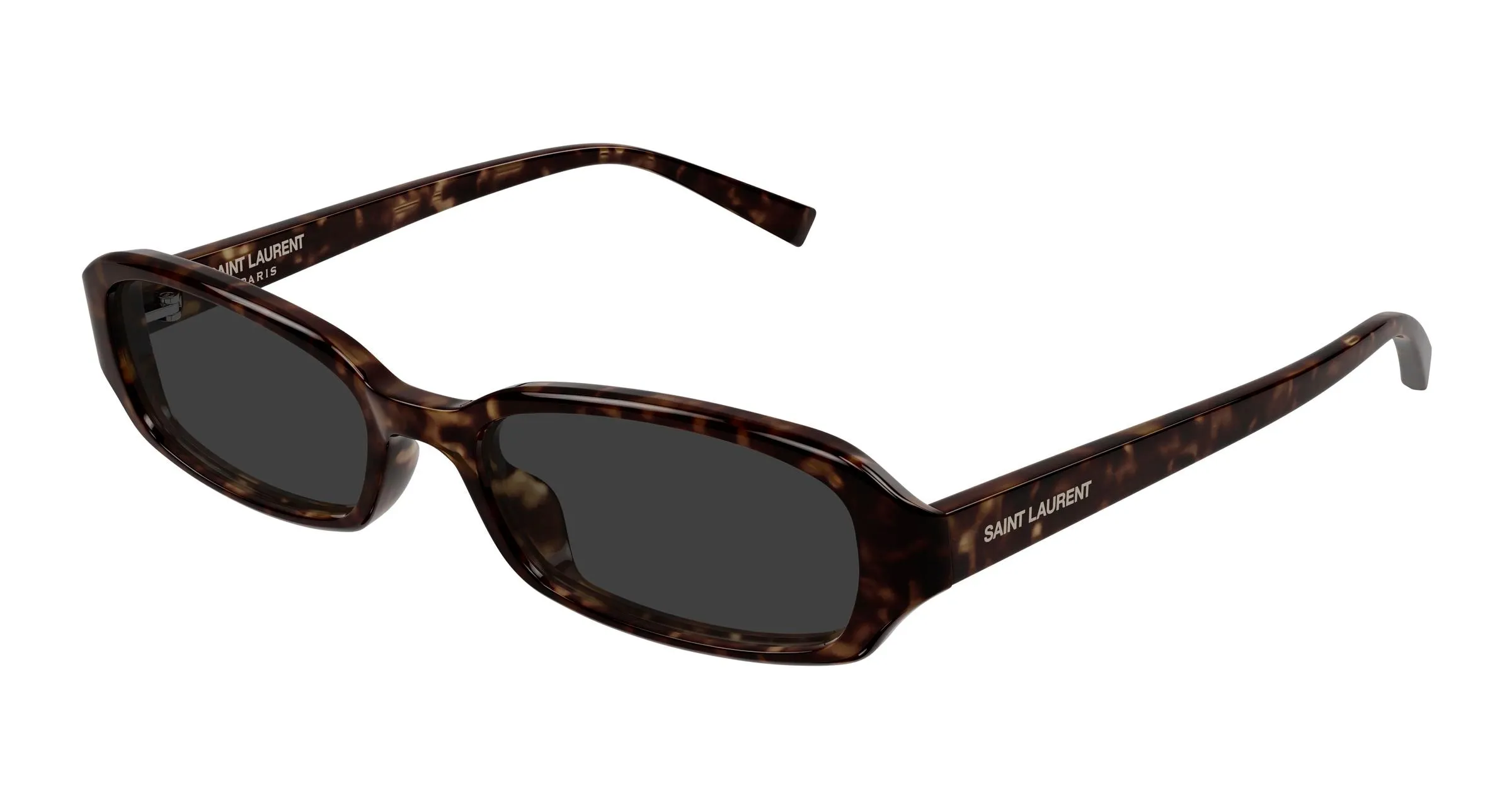 SAINT LAURENT SL 872 ERIN 003 Occhiali da sole Acetato Havana Grigio Rotonda - immagine 1