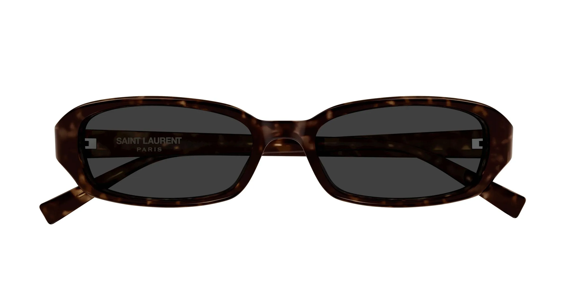 SAINT LAURENT SL 872 ERIN 003 Occhiali da sole Acetato Havana Grigio Rotonda - immagine 2