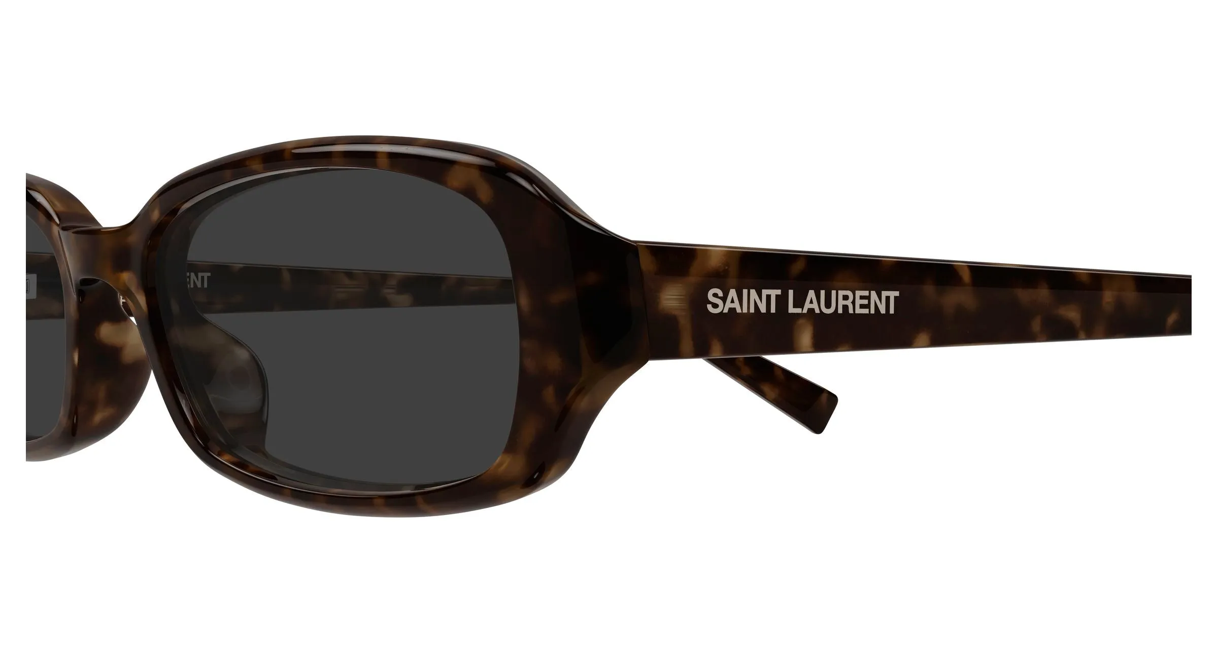 SAINT LAURENT SL 872 ERIN 003 Occhiali da sole Acetato Havana Grigio Rotonda - immagine 3