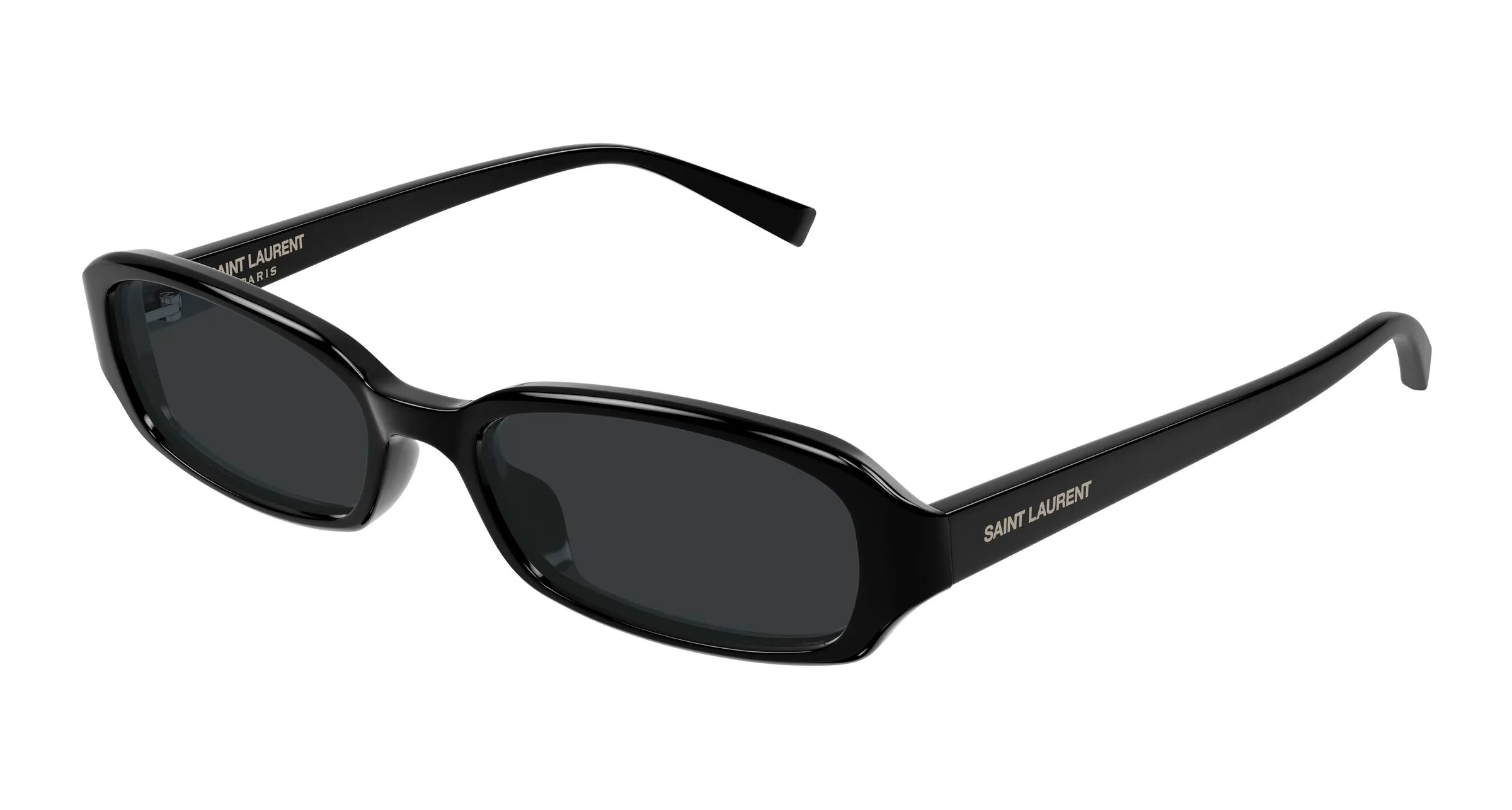 SAINT LAURENT SL 872 ERIN 001 Occhiali da sole Acetato Nero Nero Rotonda - immagine 1