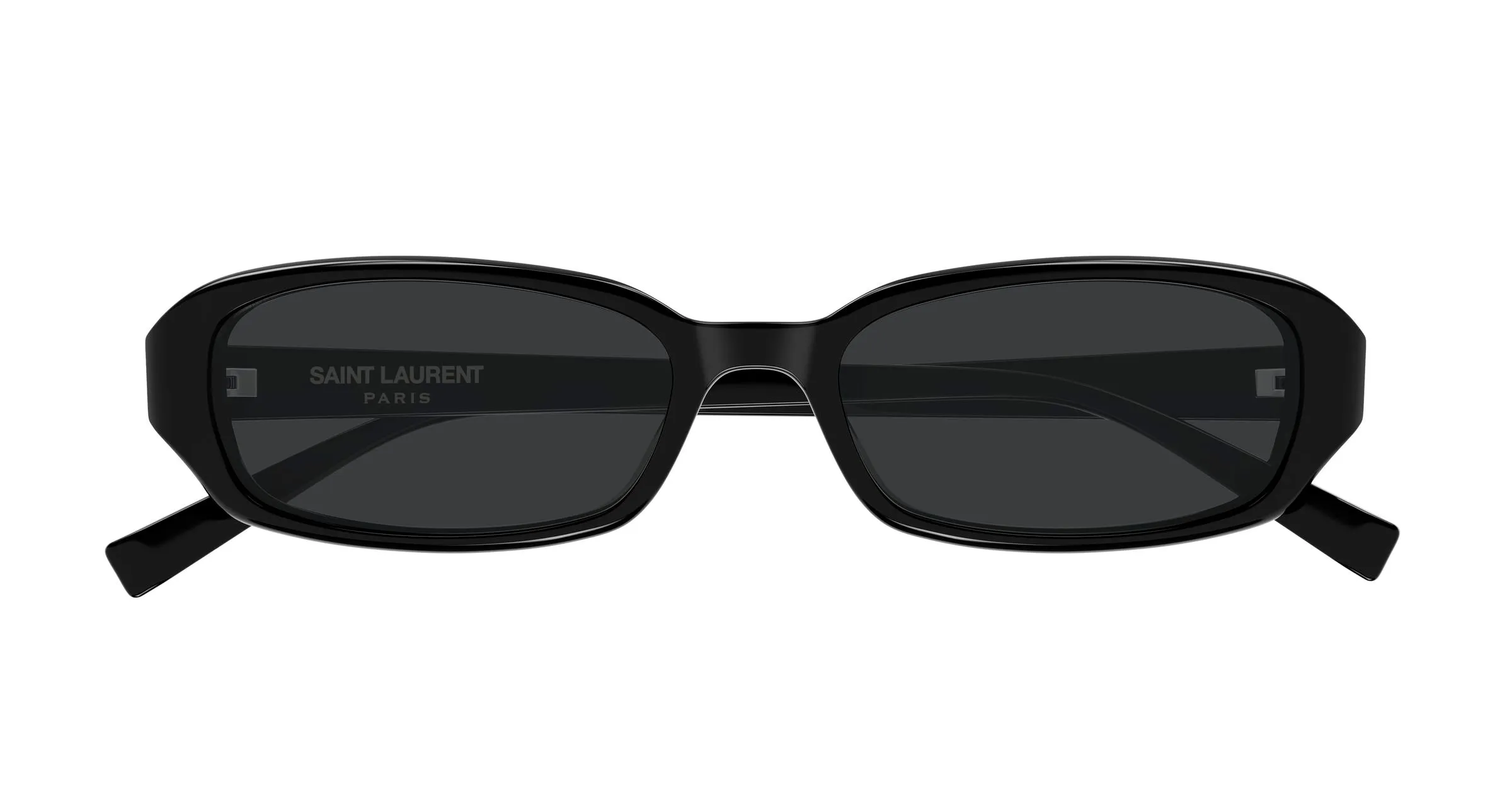 SAINT LAURENT SL 872 ERIN 001 Occhiali da sole Acetato Nero Nero Rotonda - immagine 2