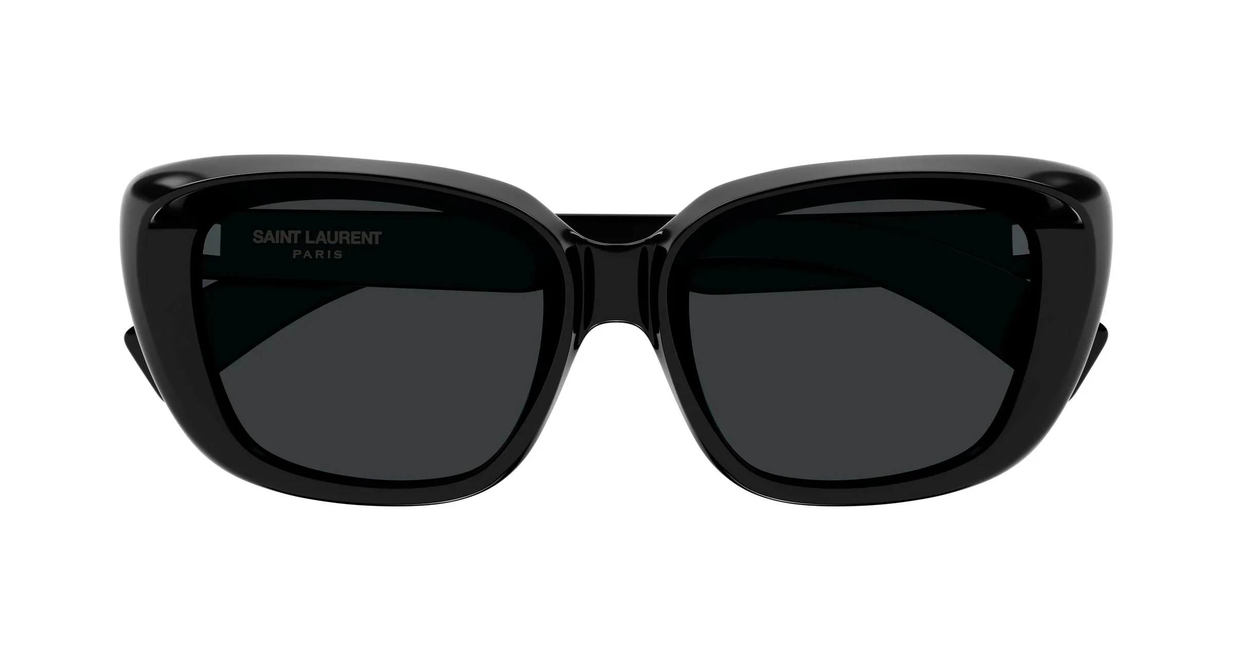 SAINT LAURENT SL 857 001 Occhiali da sole Acetato Nero Nero Cat Eye - immagine 2