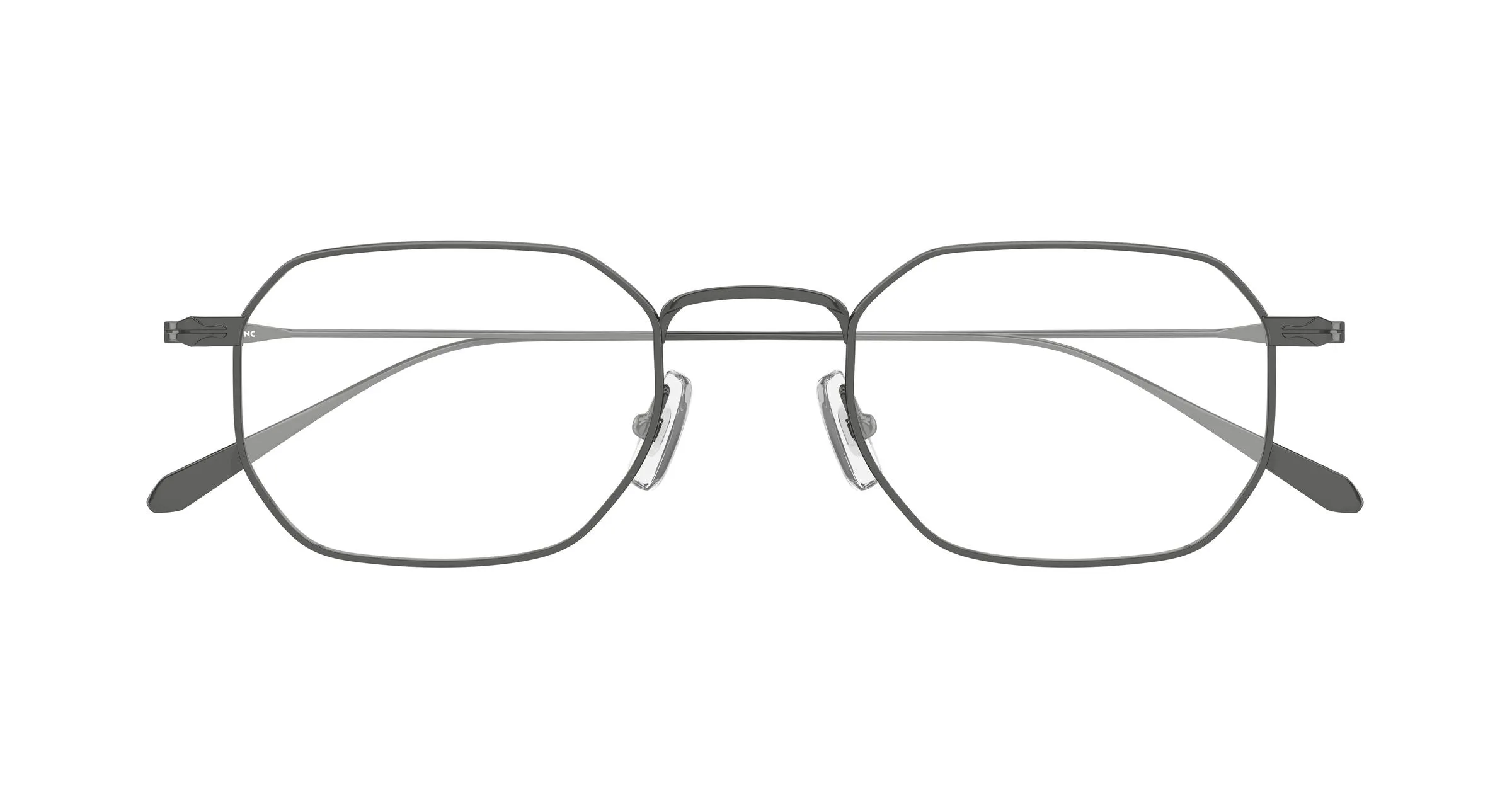 Montblanc MB0474O 003 Montature da vista Metallo Rutenio Trasparente Squadrata - immagine 2