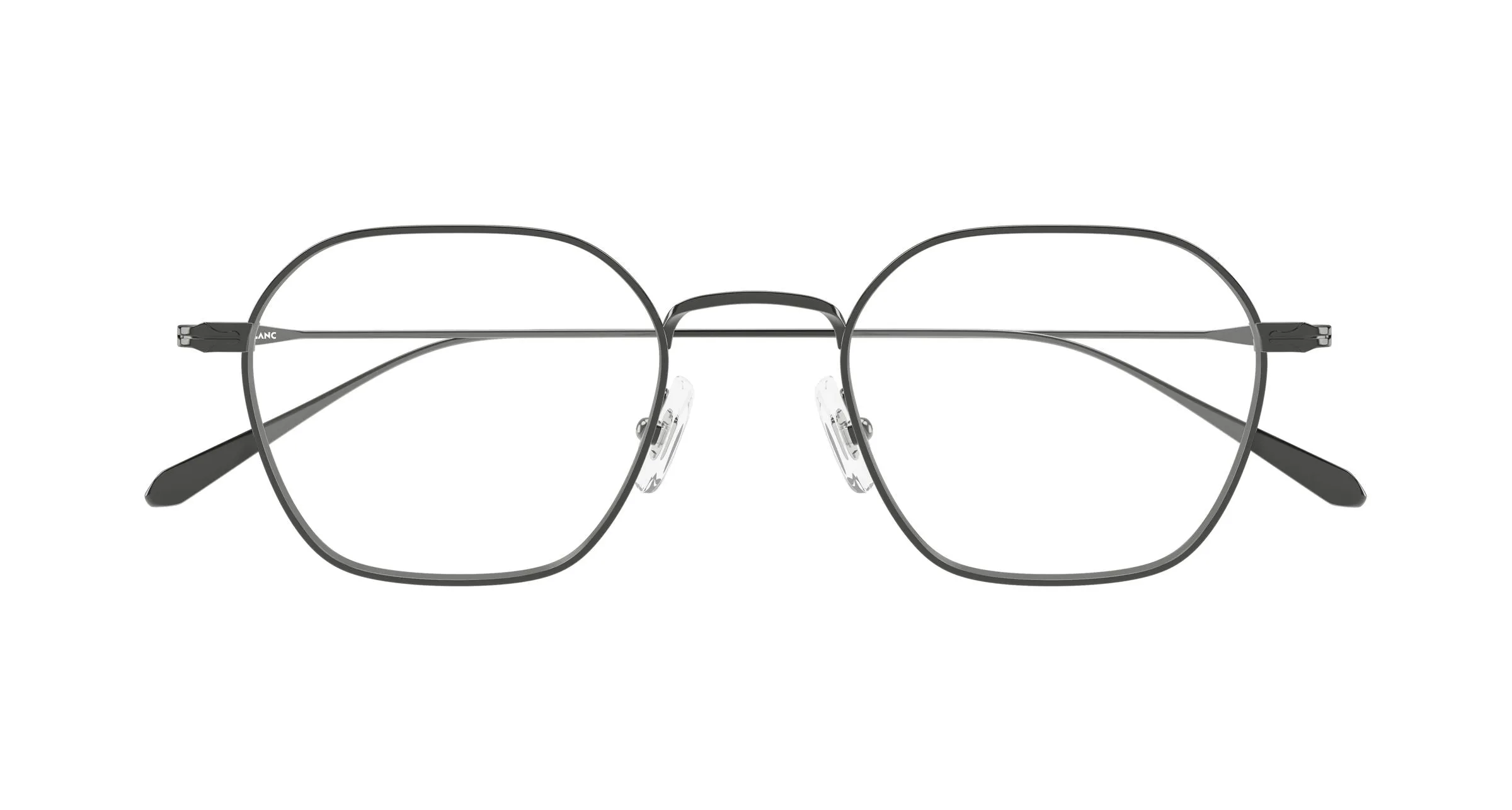 Montblanc MB0472O 003 Montature da vista Metallo Rutenio Trasparente Geometrica - immagine 2