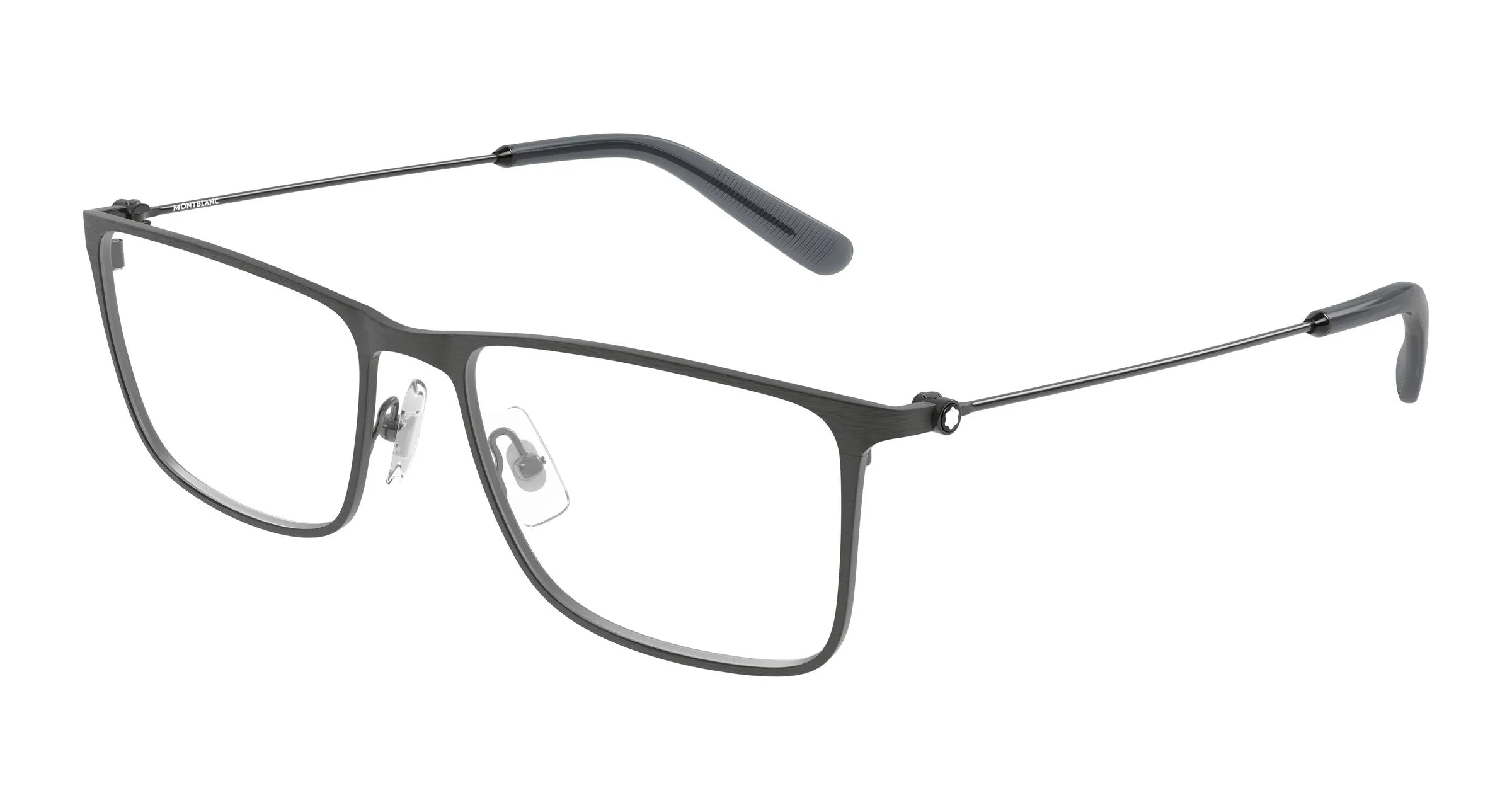 Montblanc MB0464O 006 Montature da vista Metallo Rutenio Trasparente Squadrata - immagine 1