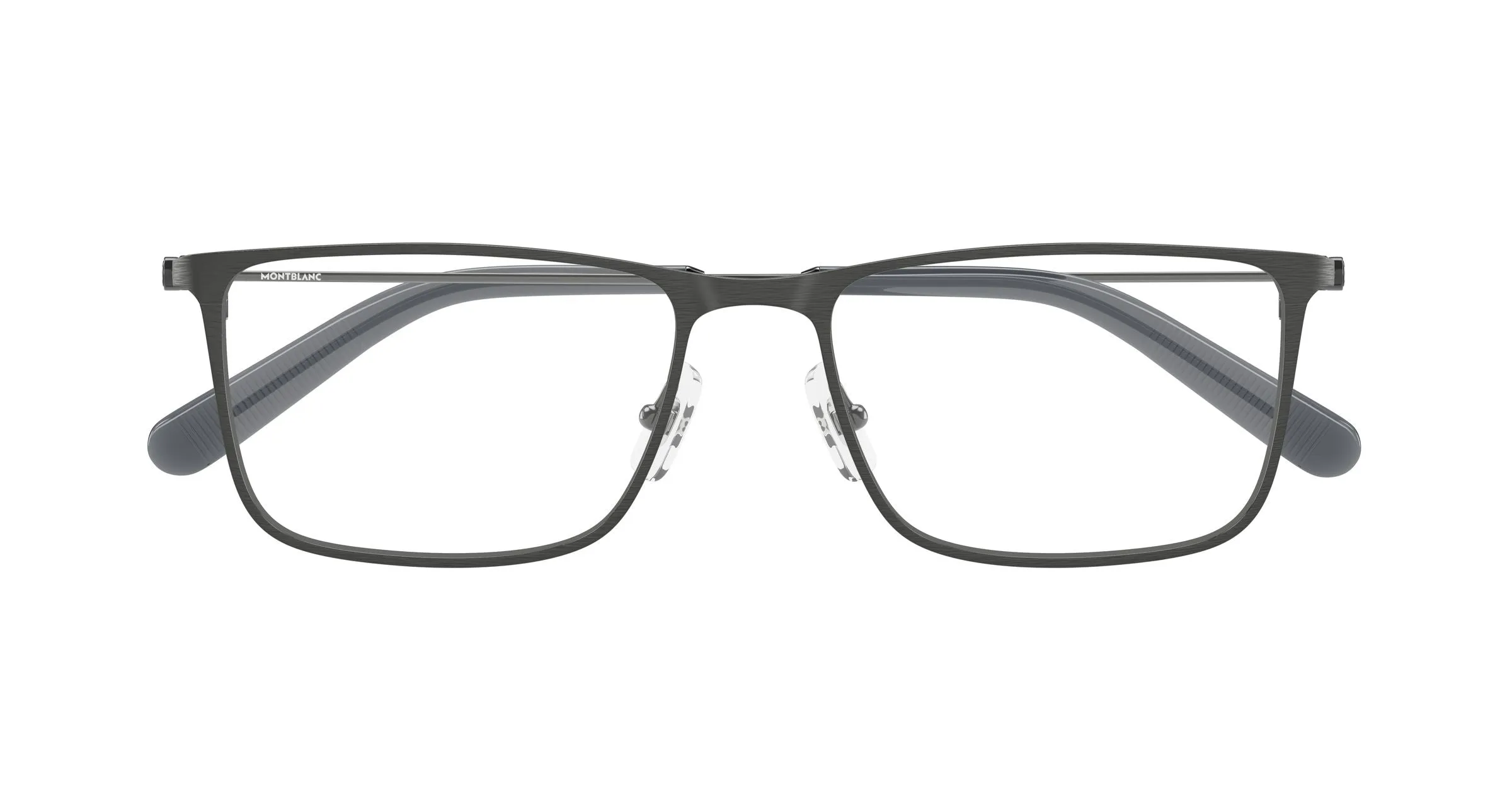 Montblanc MB0464O 006 Montature da vista Metallo Rutenio Trasparente Squadrata - immagine 2