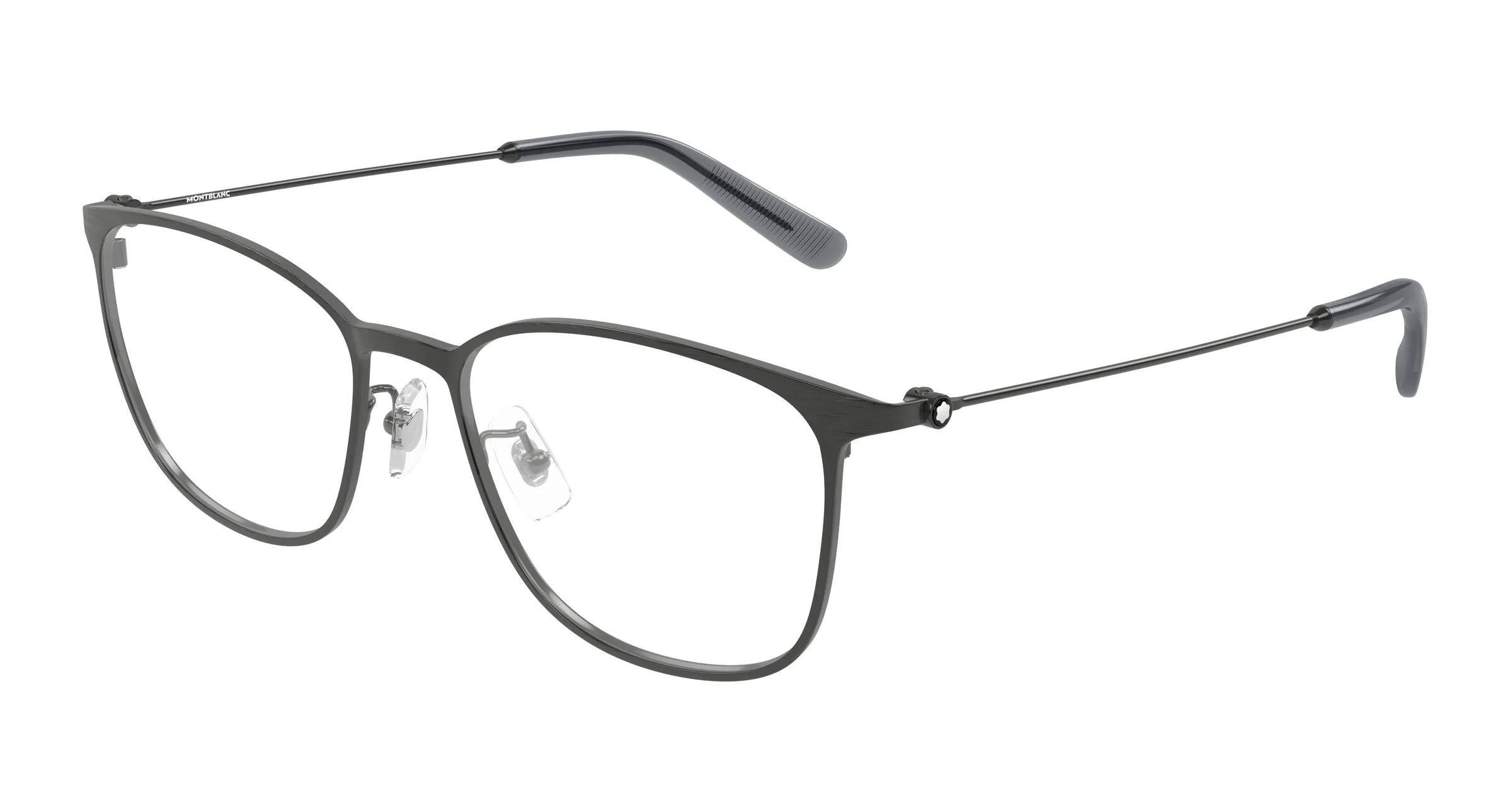 Montblanc MB0463OL 006 Montature da vista Metallo Rutenio Trasparente Squadrata - immagine 1