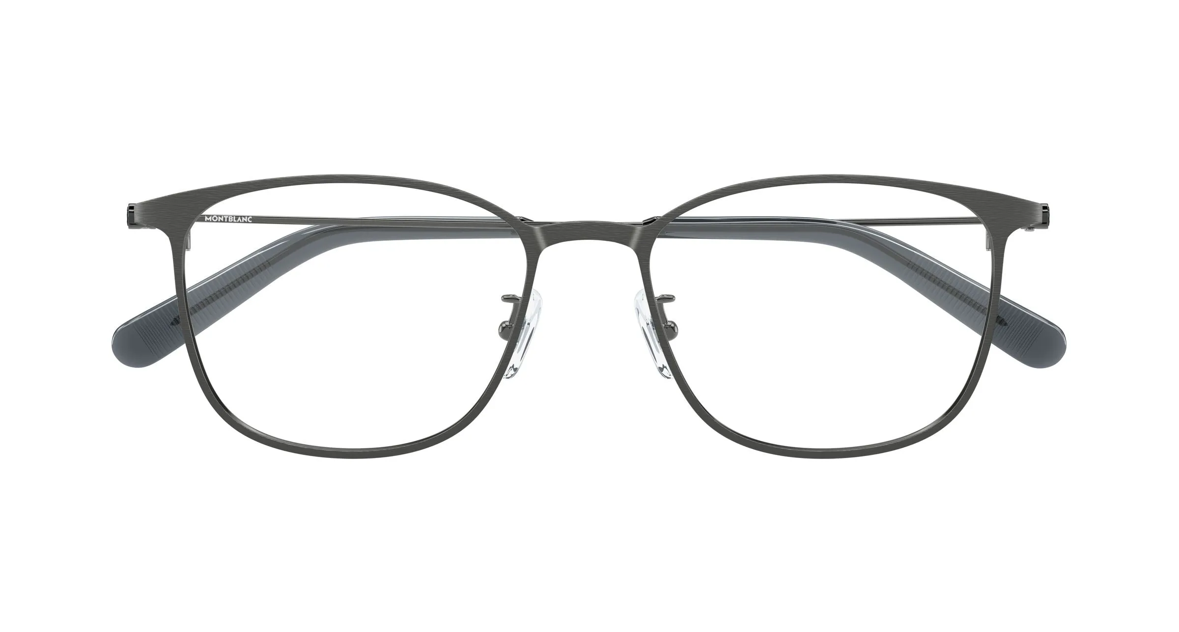 Montblanc MB0463OL 006 Montature da vista Metallo Rutenio Trasparente Squadrata - immagine 2