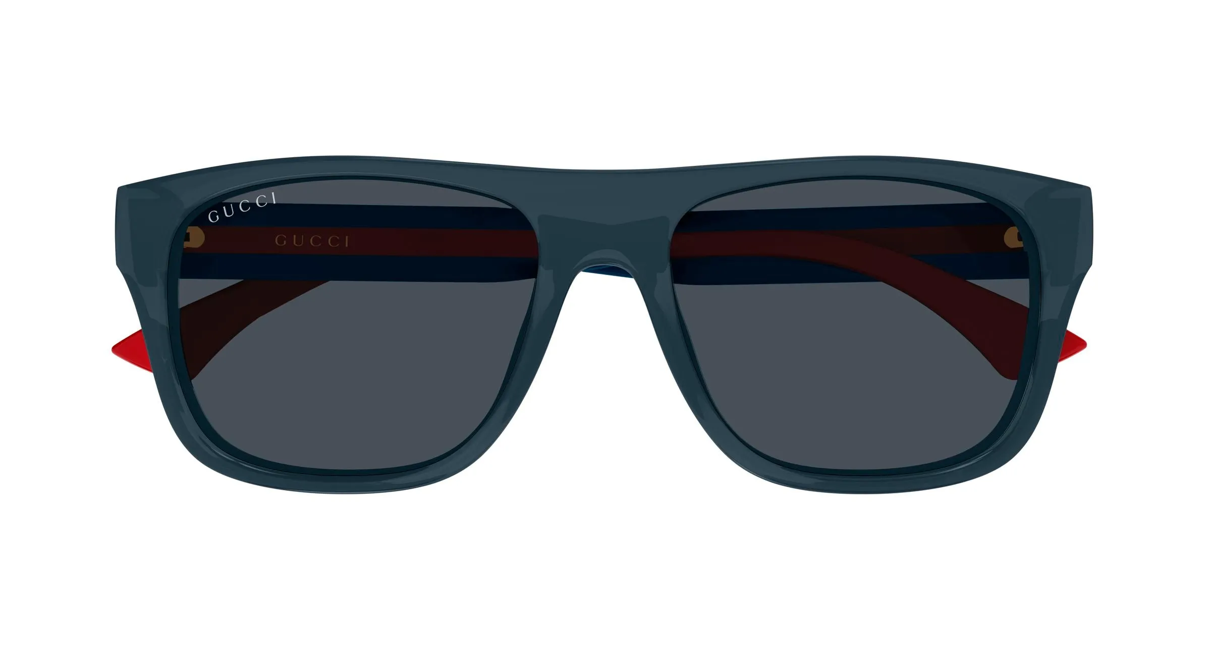 Gucci GG2119S 004 Occhiali da sole Acetato Blu Blu Squadrata - immagine 2