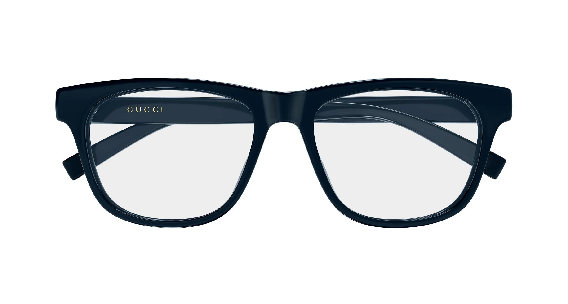Gucci GG2108O 003 Montature da vista Iniettato Blu Trasparente Squadrata - immagine 2