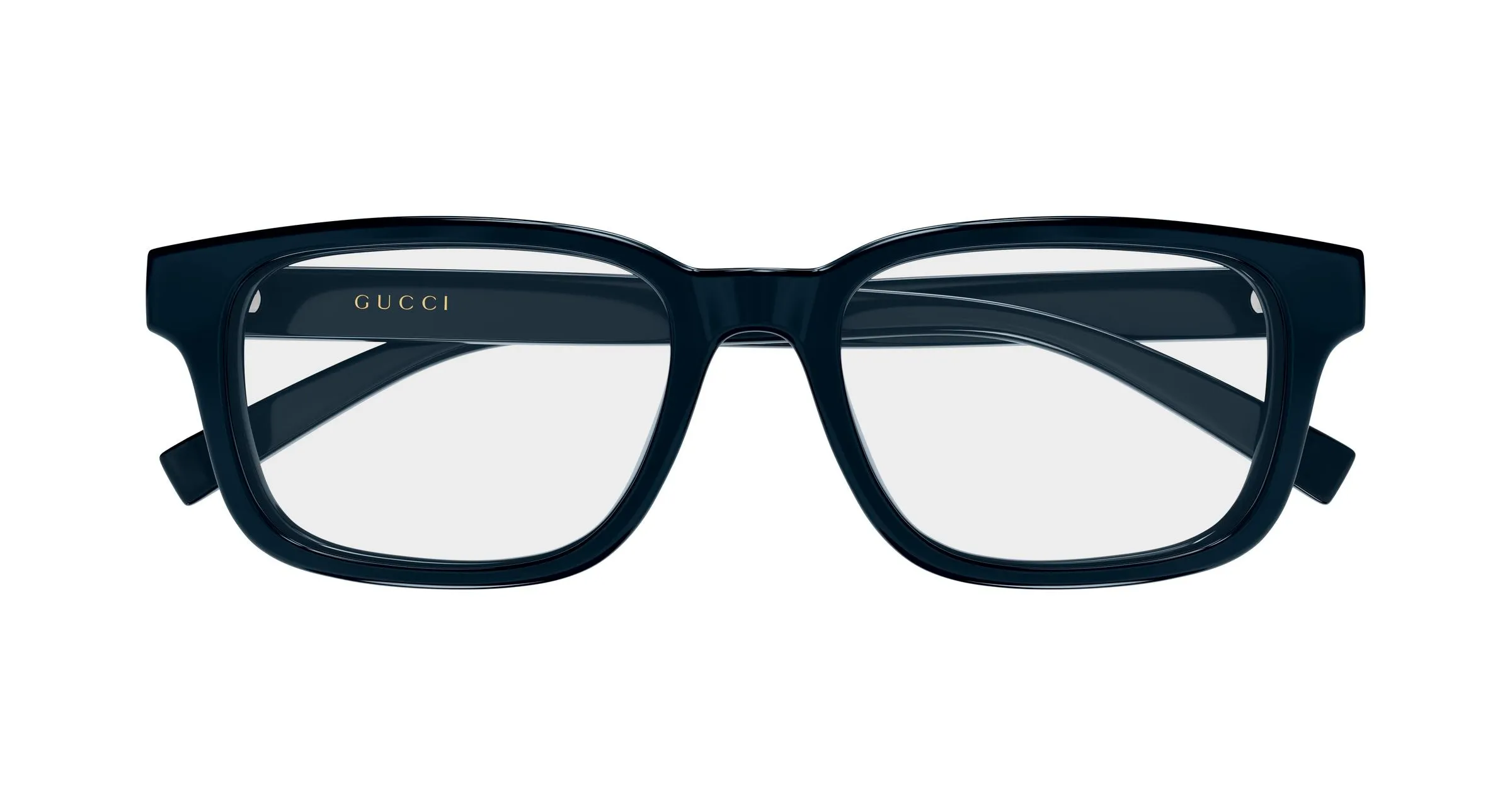 Gucci GG2107OL 003 Montature da vista Iniettato Blu Trasparente Squadrata - immagine 2