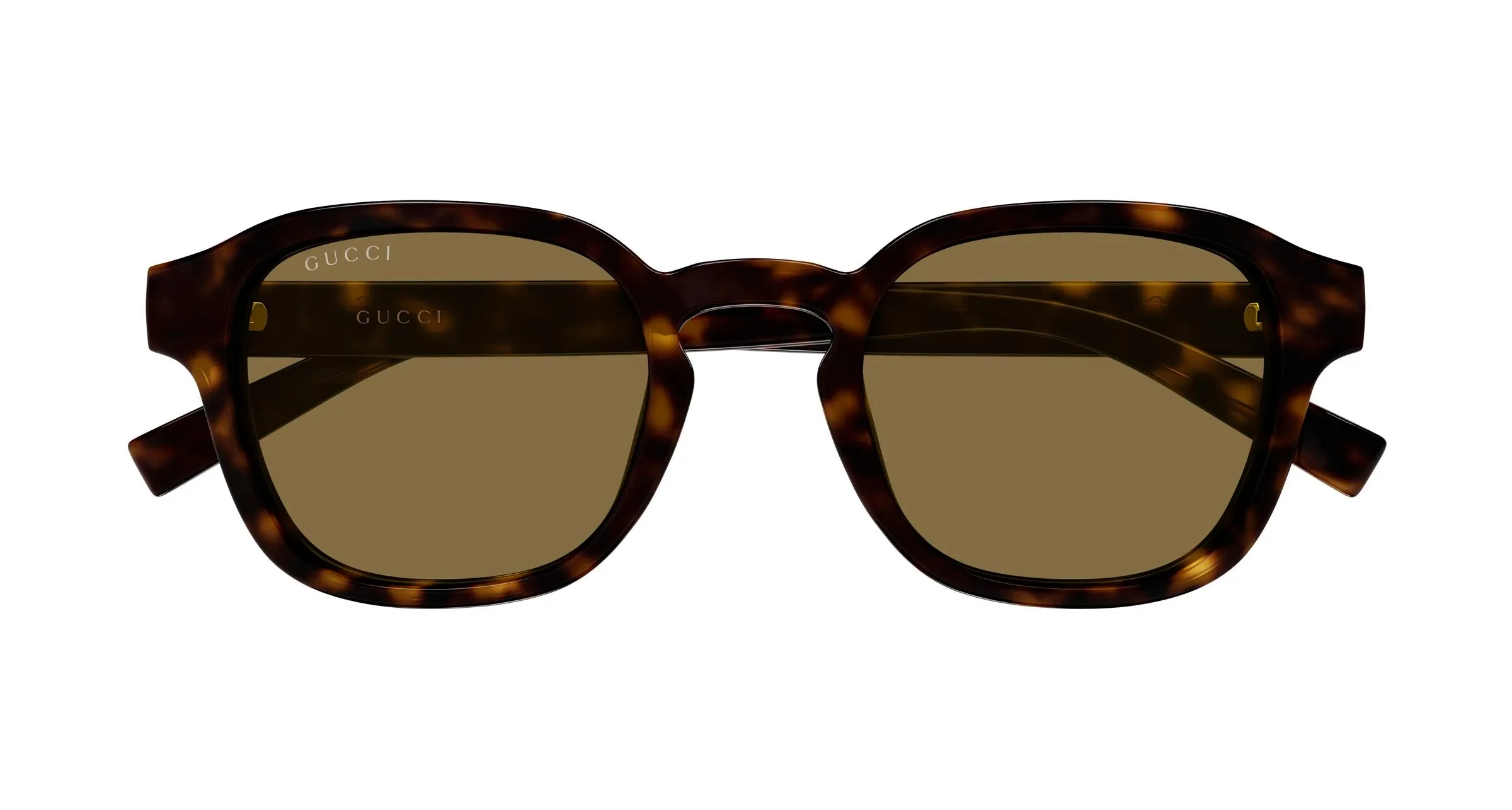 Gucci GG2106S 002 Occhiali da sole Iniettato Havana Marrone Rotonda - immagine 2