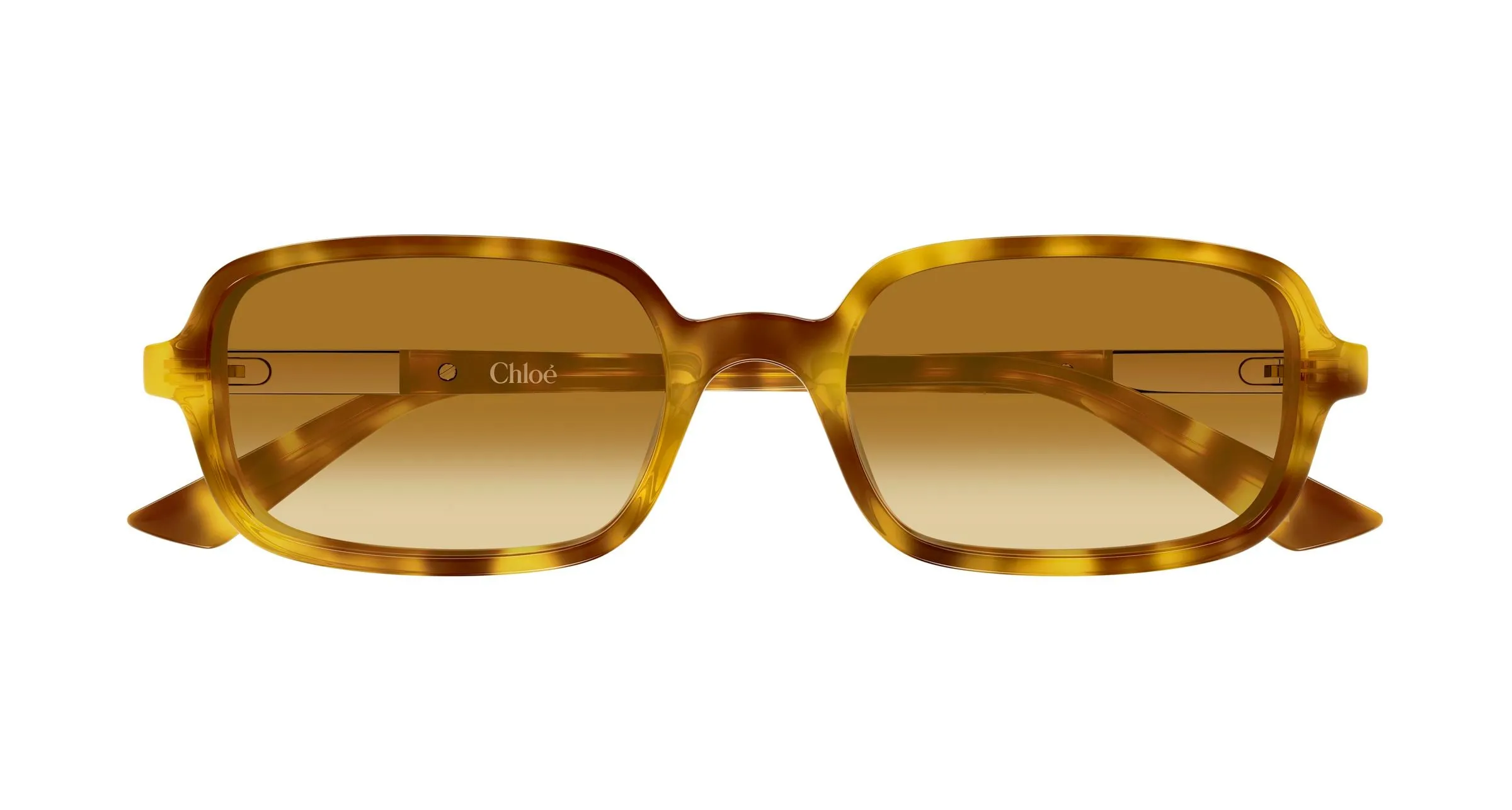 Chloé CH0363S 004 Occhiali da sole Acetato Havana Marrone Squadrata - immagine 2